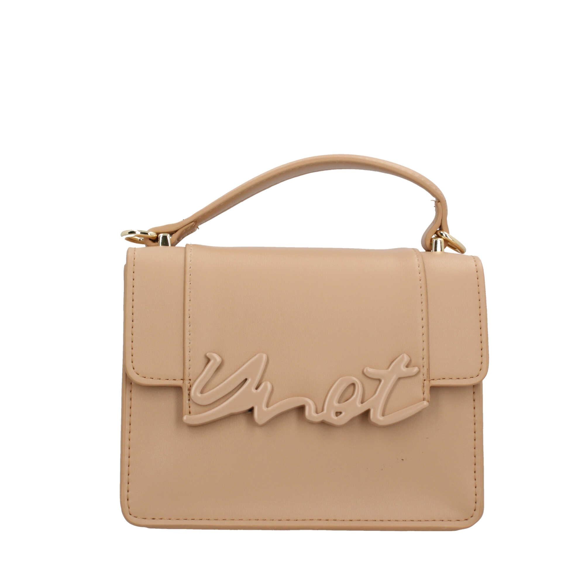Y Not? Borsa a Mano Elegance in Pelle Sintetica Giallo Limone