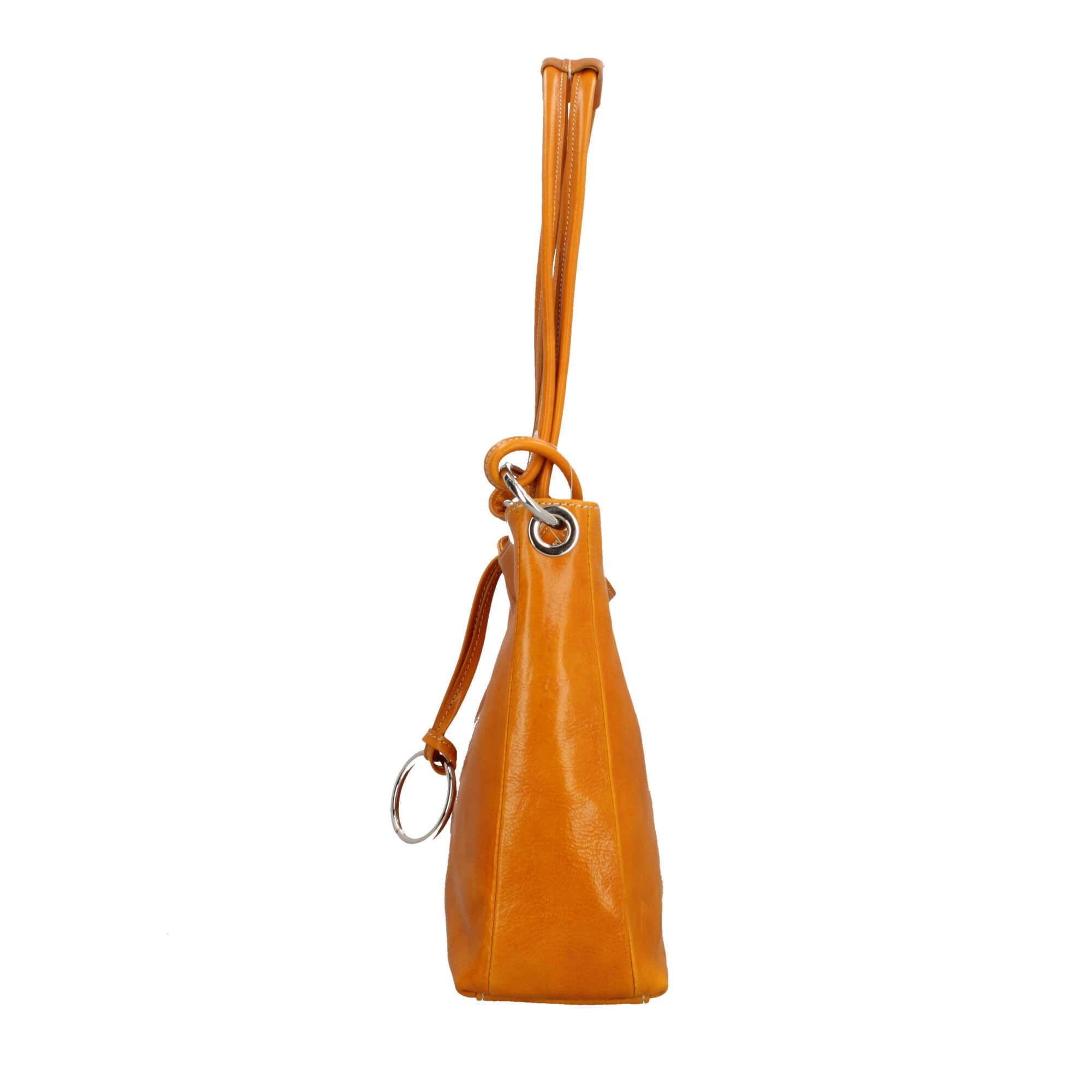 Borsa a spalla in vera pelle