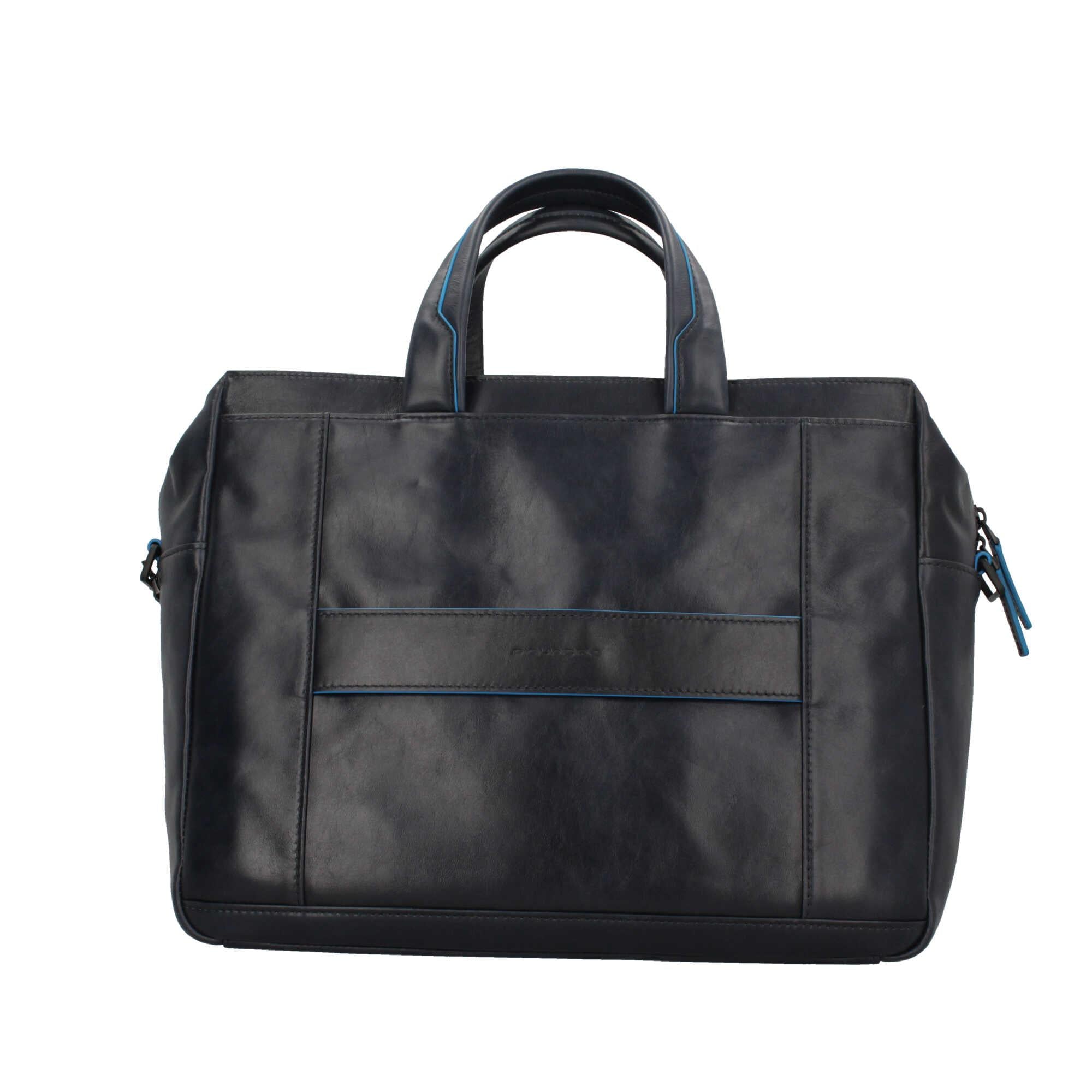 Cartella professionale in pelle con tracolla rimovibile