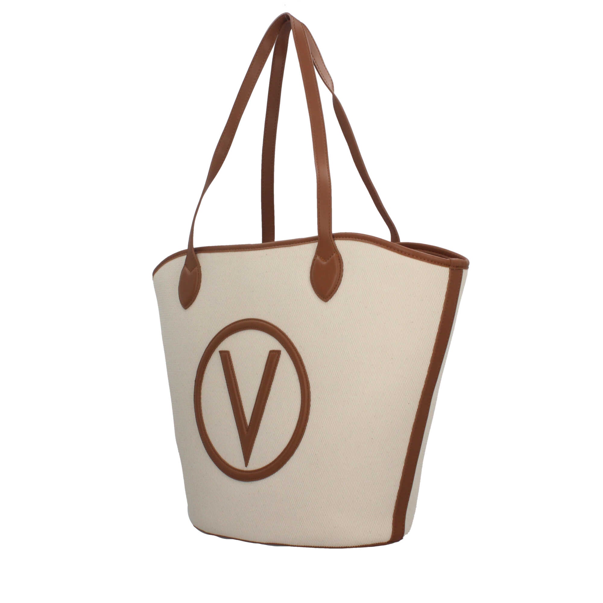 Valentino Shopping Covent con logo e pouch coordinata
