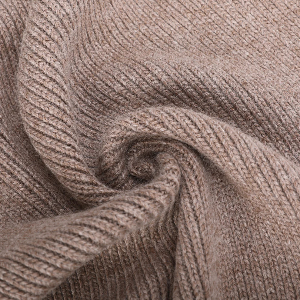 Sciarpa donna Mimi Mua in maglia con dettaglio elegante