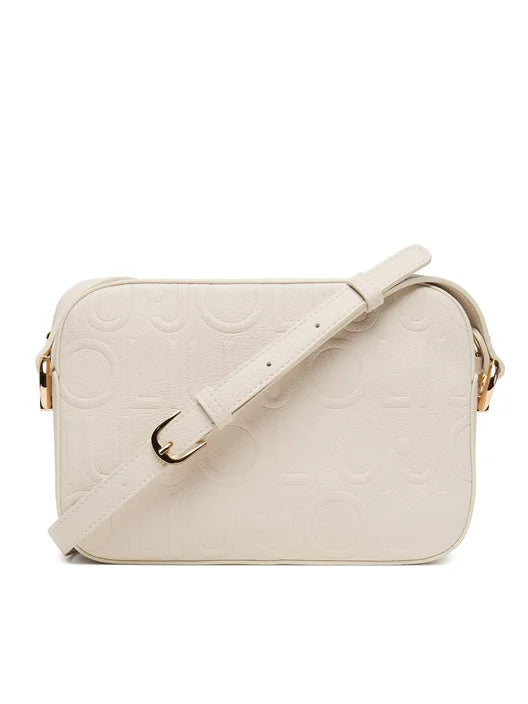 Borsa a tracolla Liu Jo con logo in rilievo all over