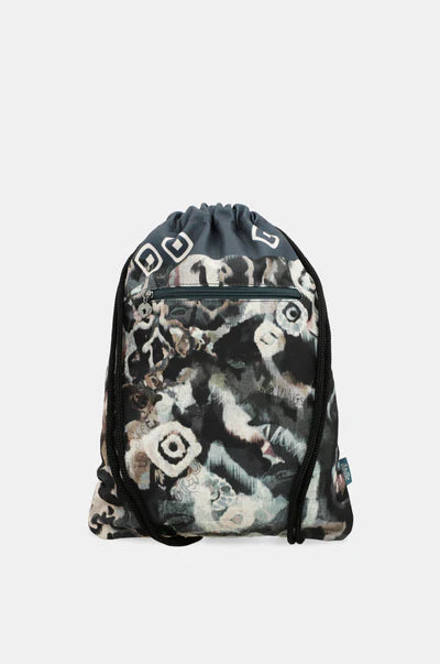 Zaino sacca Anekke donna con stampa illustrata