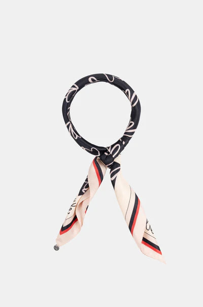 Foulard Anekke quadrato con cuori