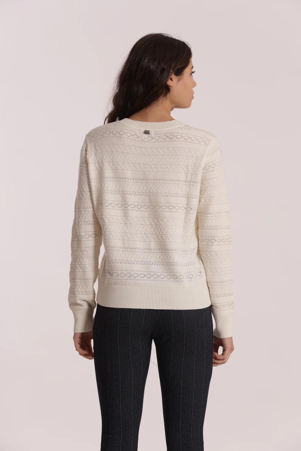 Maglia Mimi Mua con lavorazione traforata