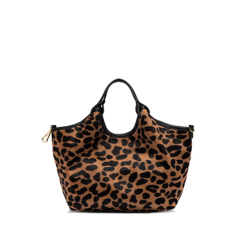 Gianni Chiarini borsa a spalla in pelle animalier
