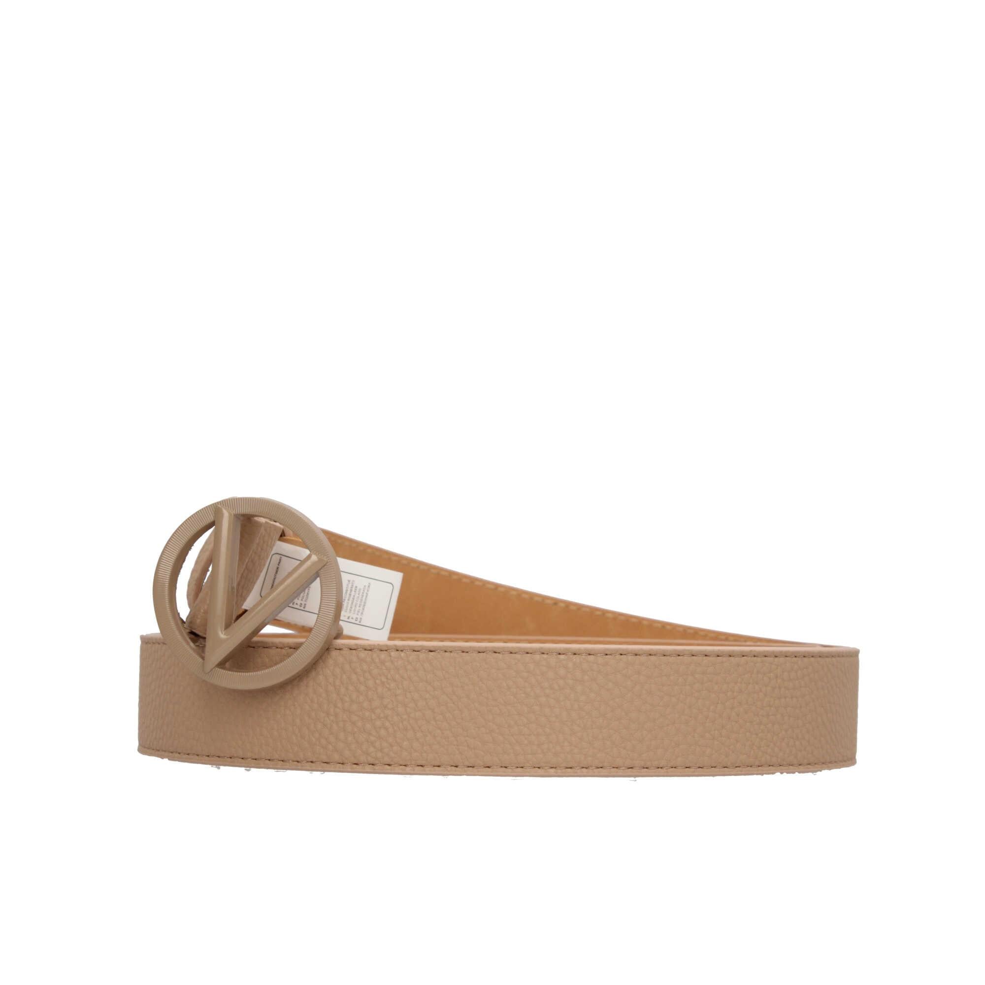 Cintura Valentino Reversibile con Pattern Monogram e Fibbia Logo V