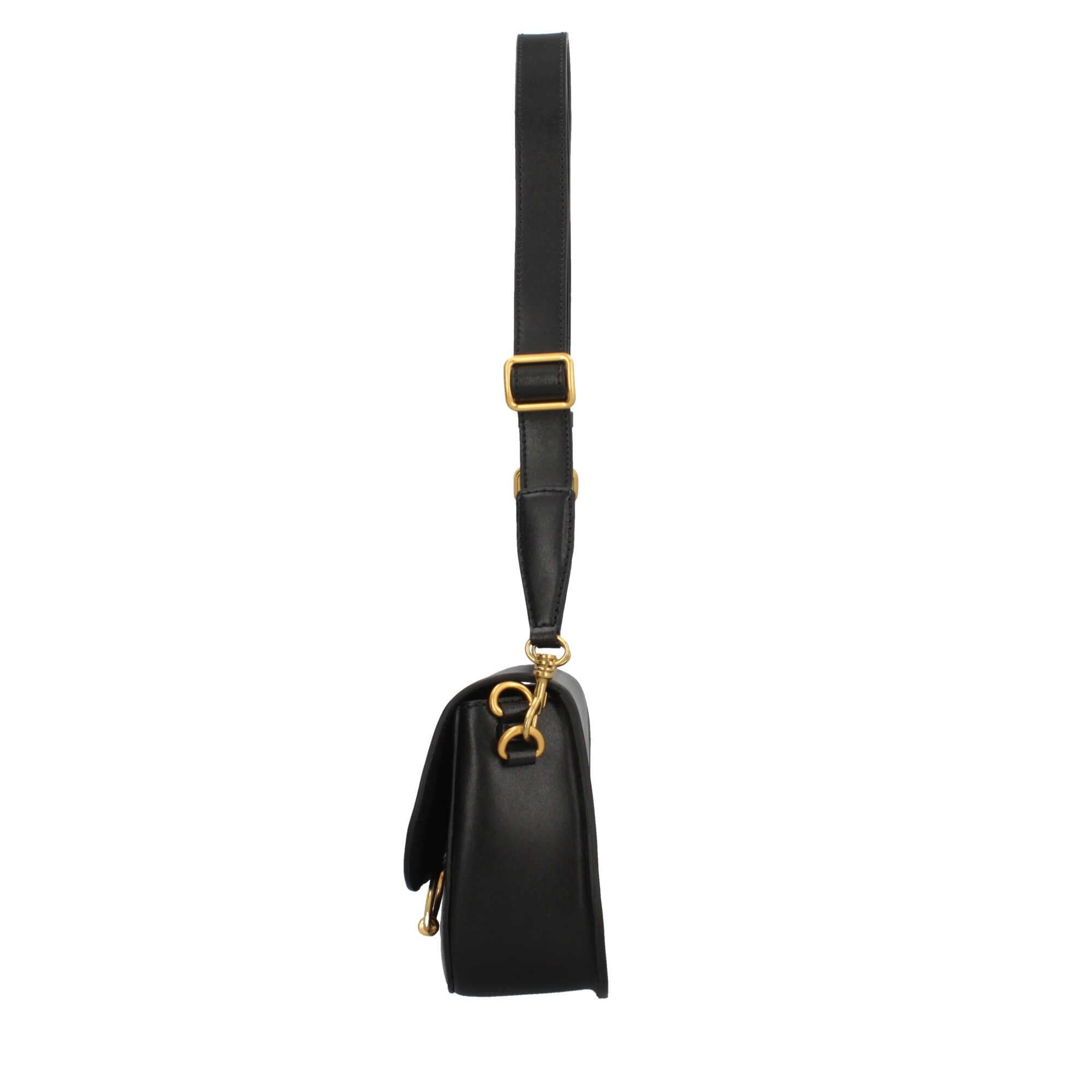 Gianni Chiarini Meg Borsa a Tracolla in Pelle Scamosciata con Charm in Metallo