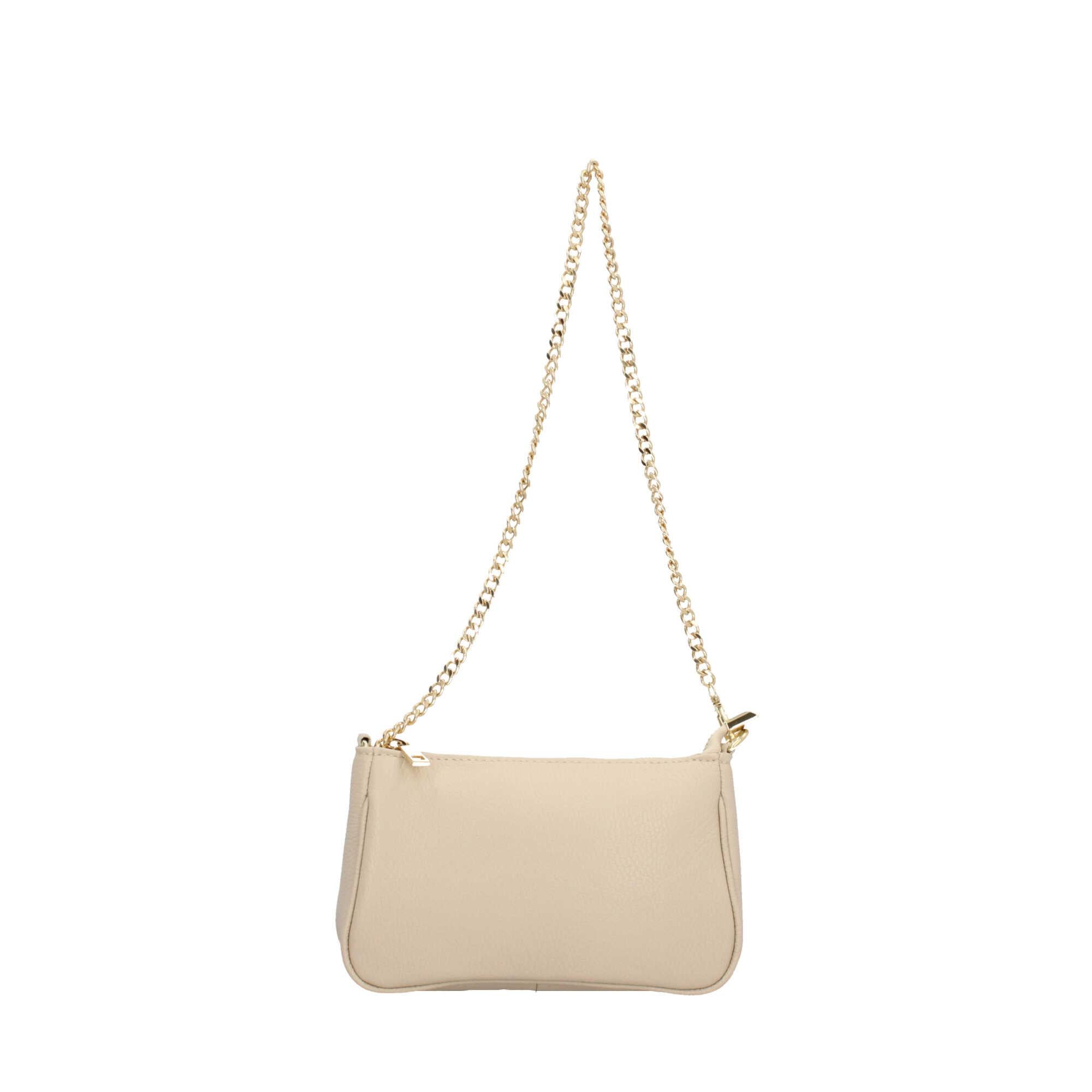 Borsa a spalla con tracolla in catena Made In Italy