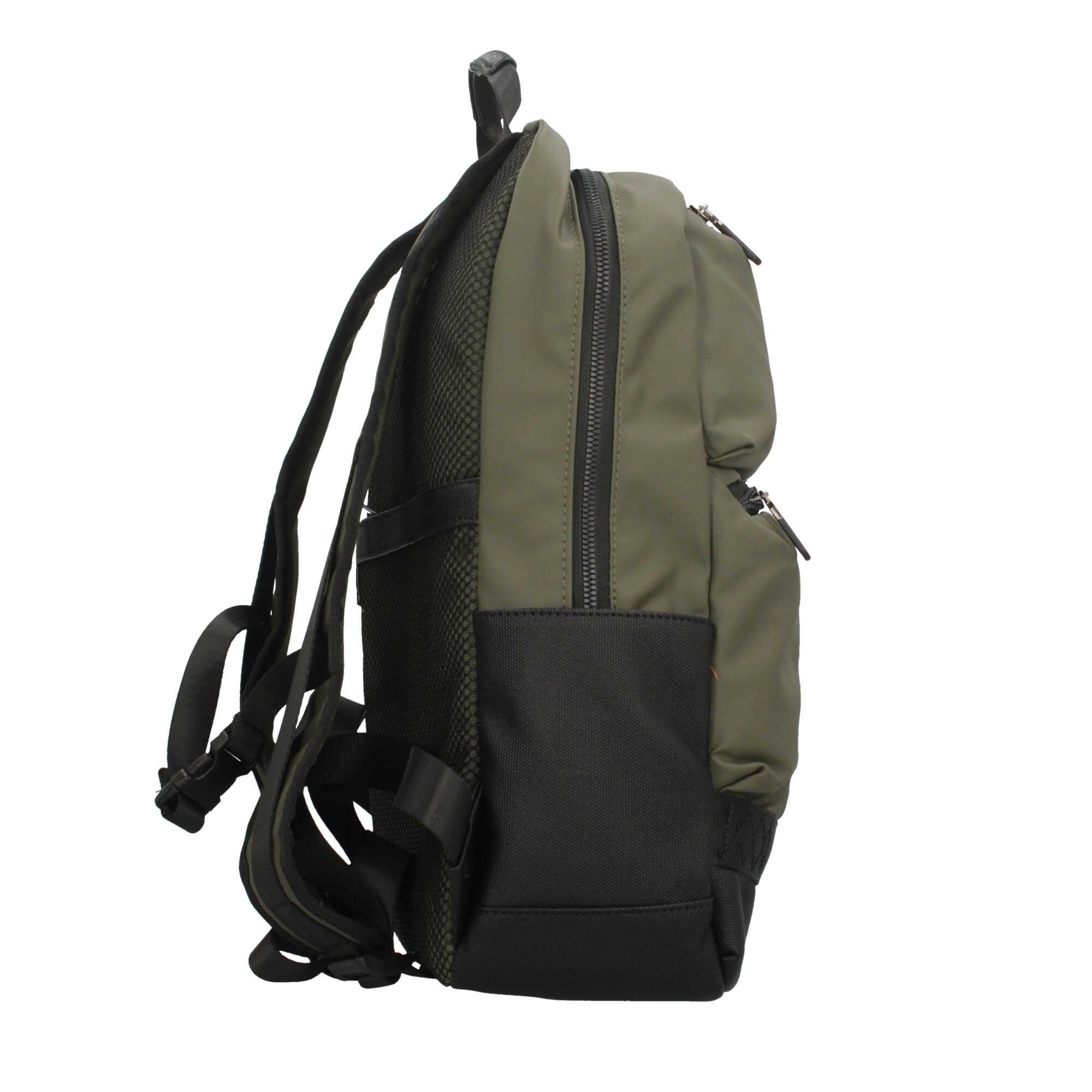 Zaino Lumberjack con logo e tasche multiple