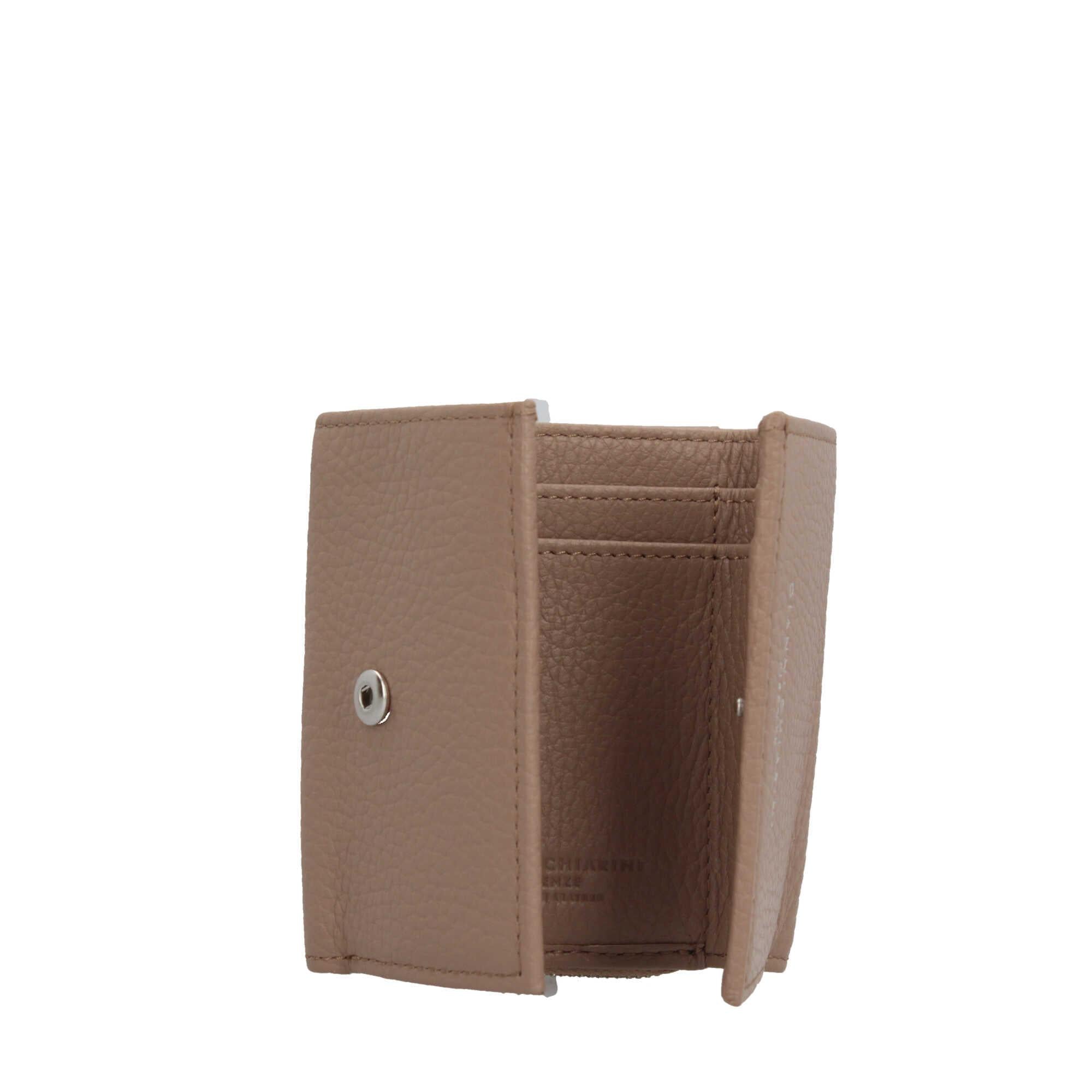 Gianni Chiarini Compact Wallet - Portafoglio Compatto in Pelle Grana