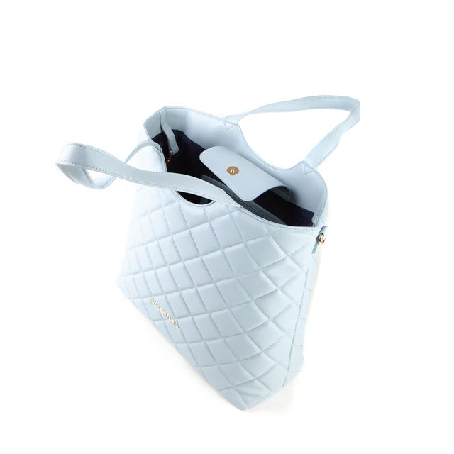 Borsa shopper Valentino trapuntata con doppio manico