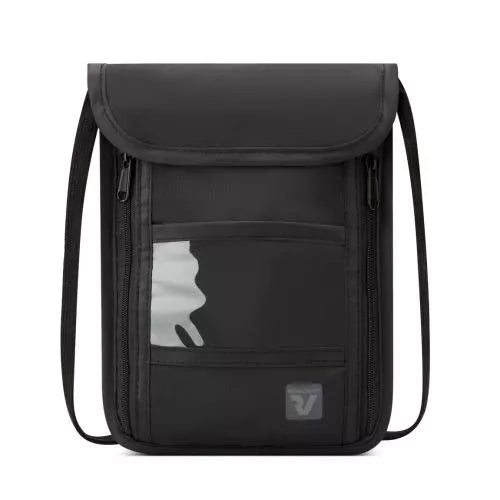 Borsa a Tracolla Roncato Porta Tablet e Accessori da Viaggio NERO TU | Giò Fashion