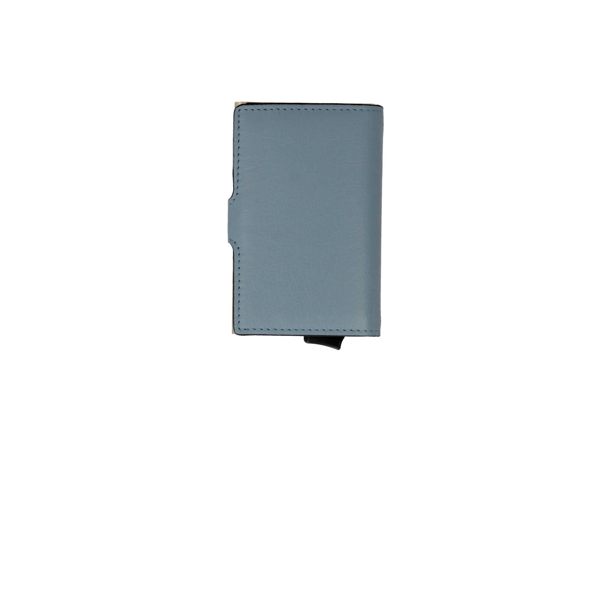 Porta carte di credito Piquadro in pelle con chiusura a bottone