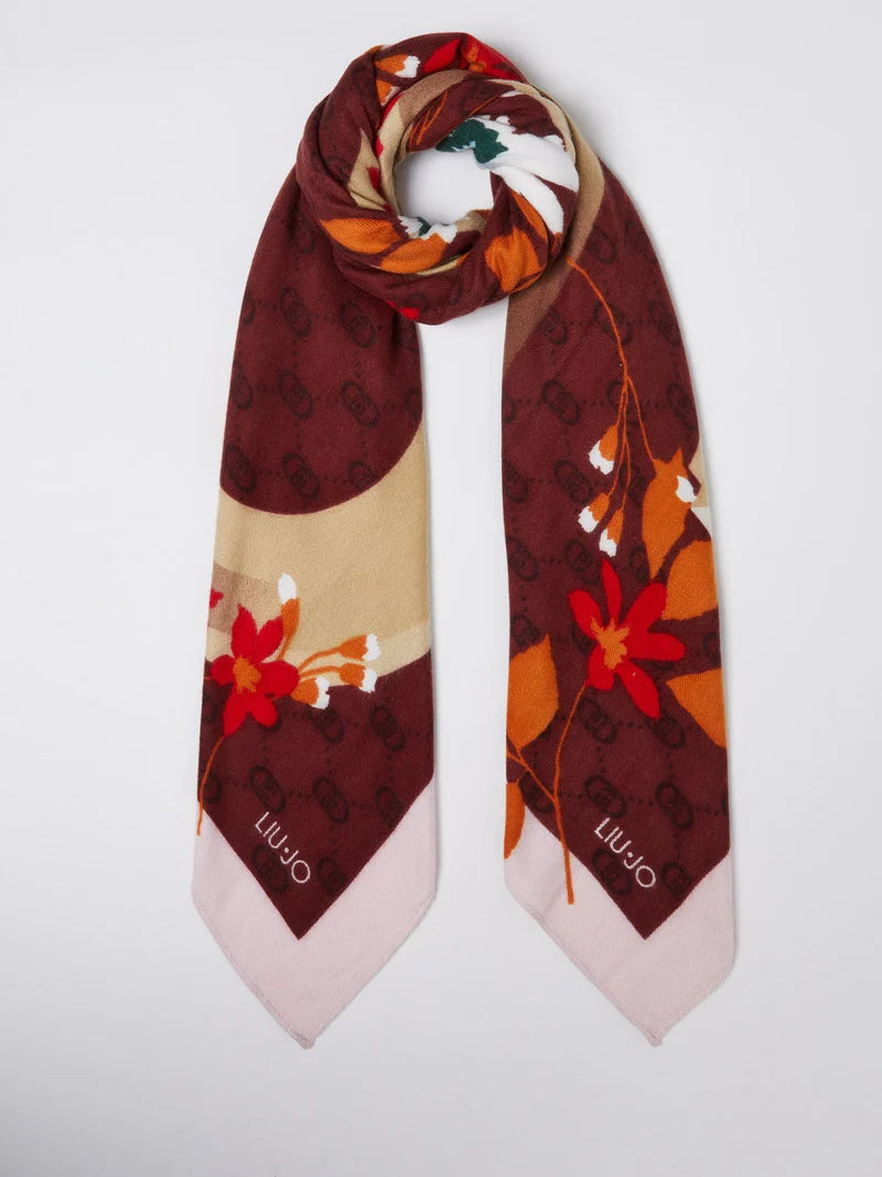 Foulard Liu Jo in Viscosa con Stampa Fantasia