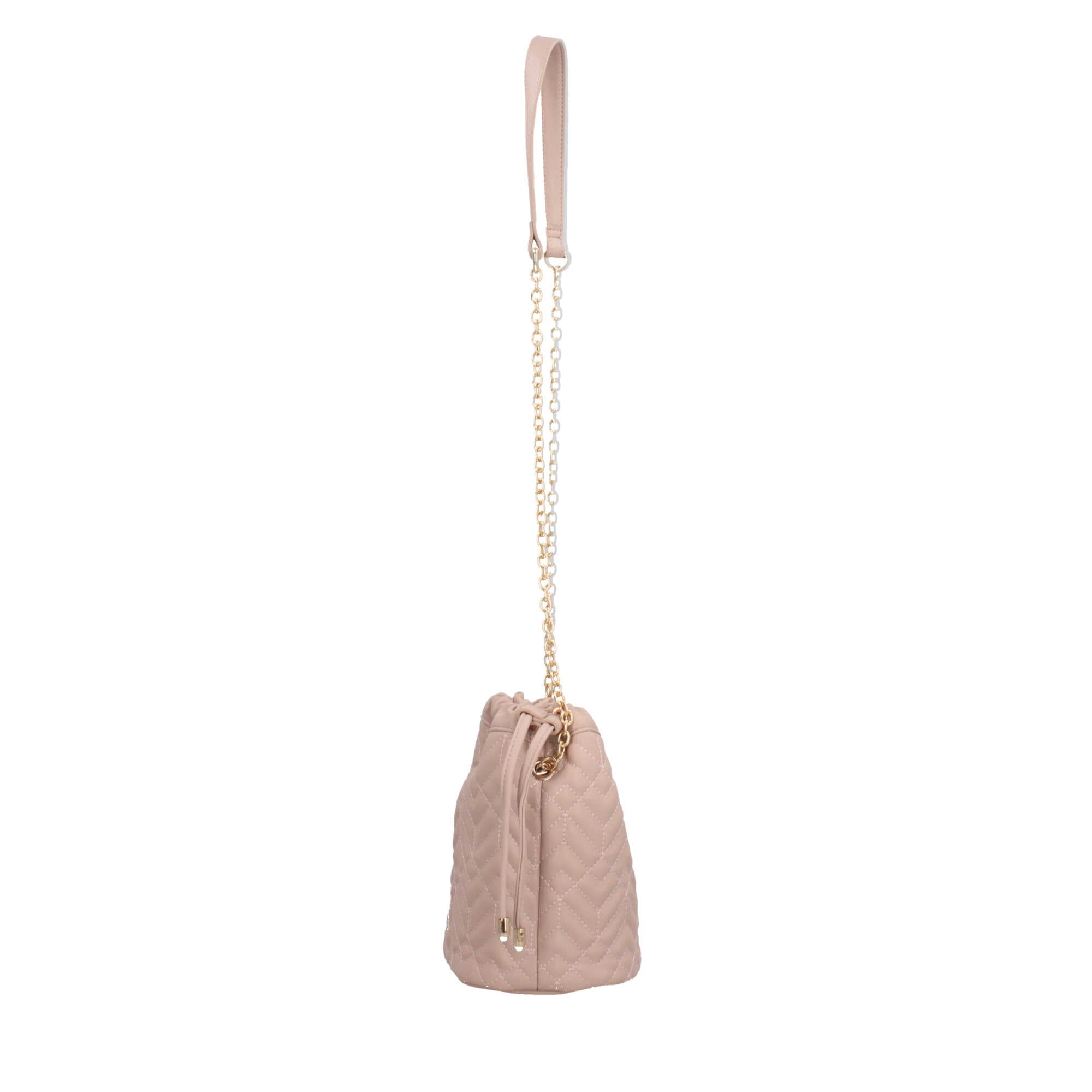 Borsa a secchiello BY BYBLOS con catena e design trapuntato