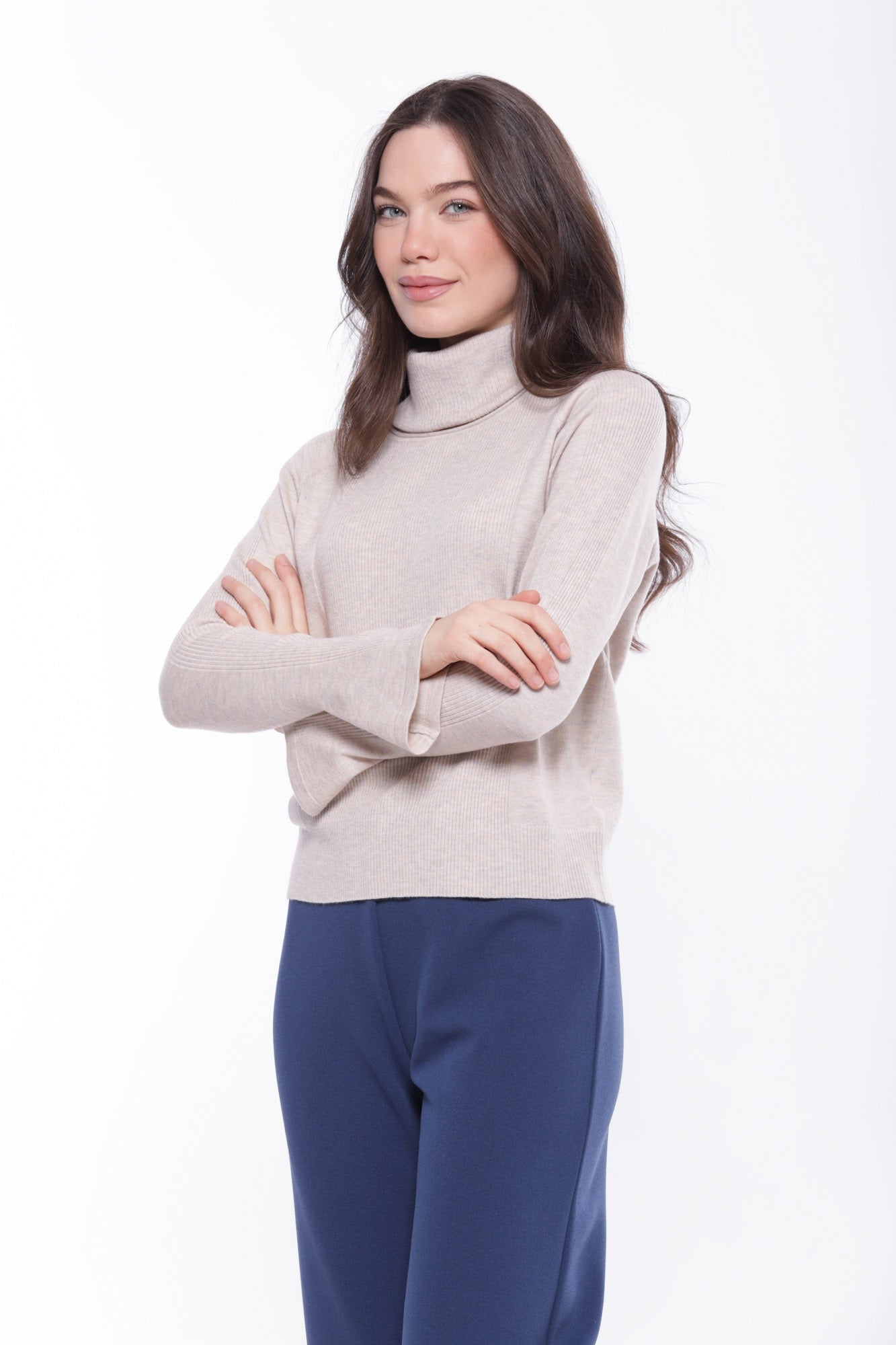 Maglia a collo alto Mimi Mua dal design minimal