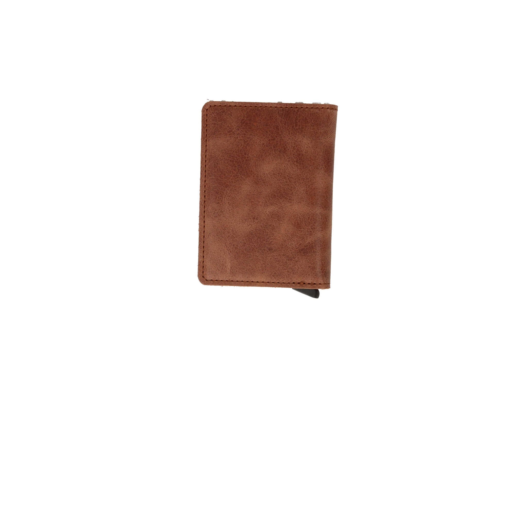 Secrid Miniwallet in Pelle Marrone Chiaro con Cardprotector RFID