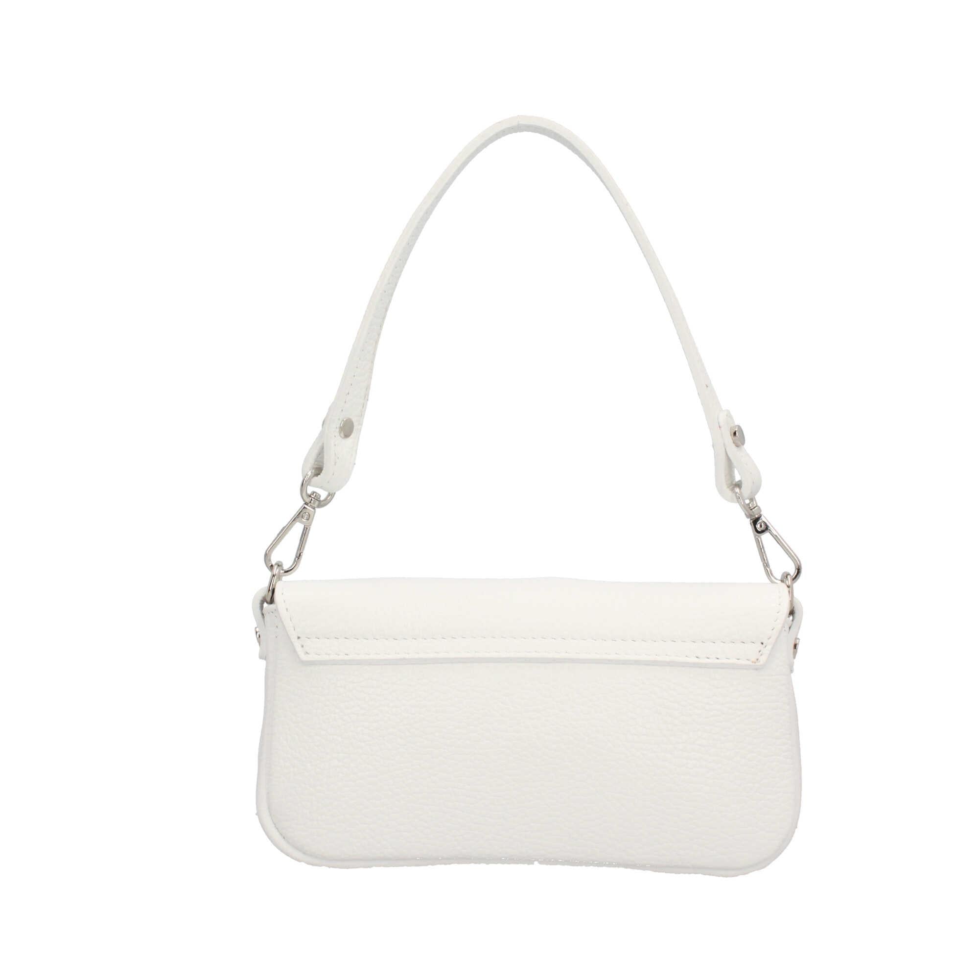 Borsa a spalla in vera pelle Made in Italy