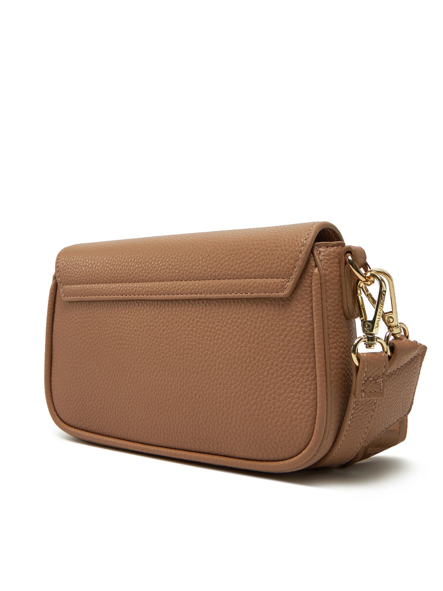 Borsetta Valentino Miramar con patta e logo frontale in rilievo