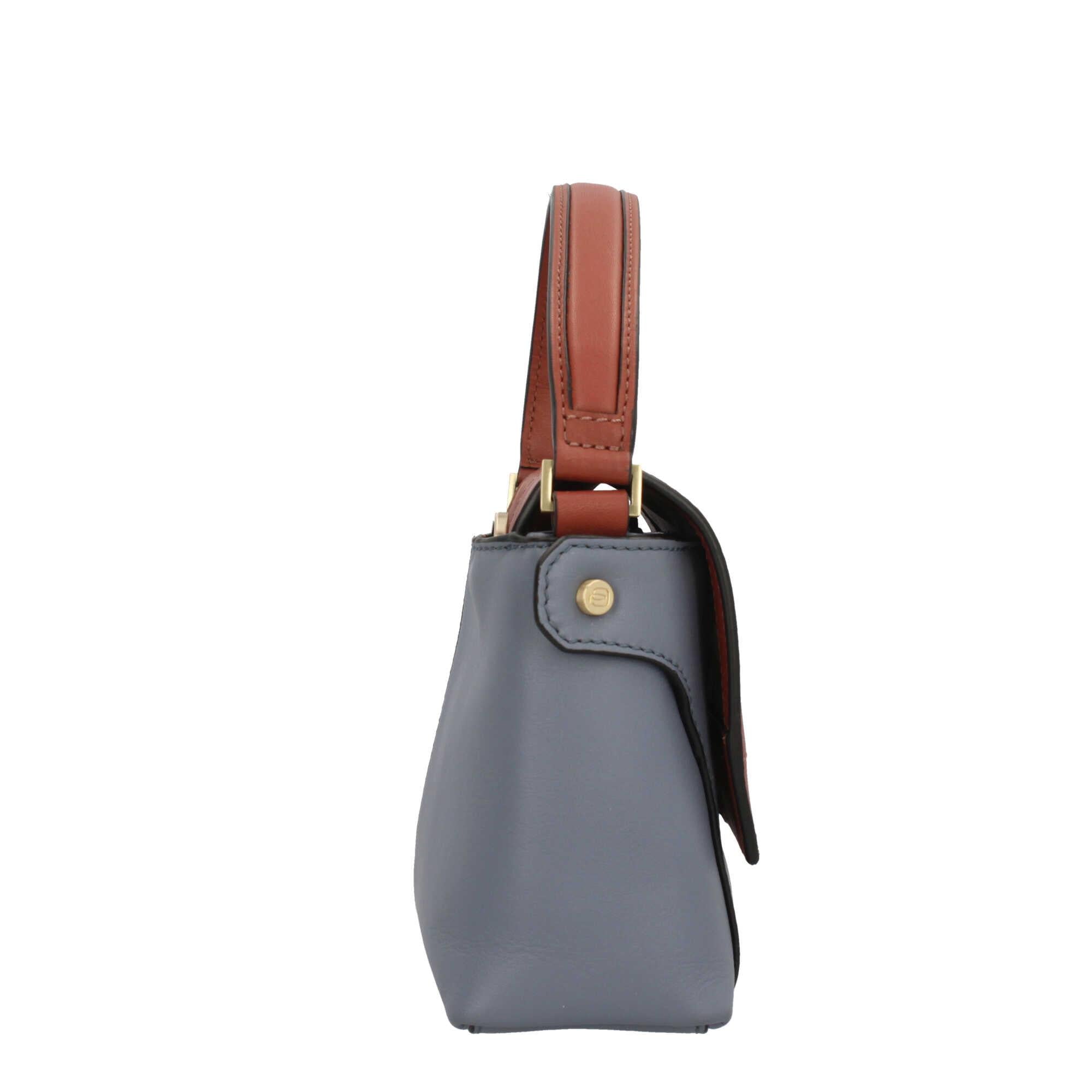 Mini tracolla in pelle Piquadro