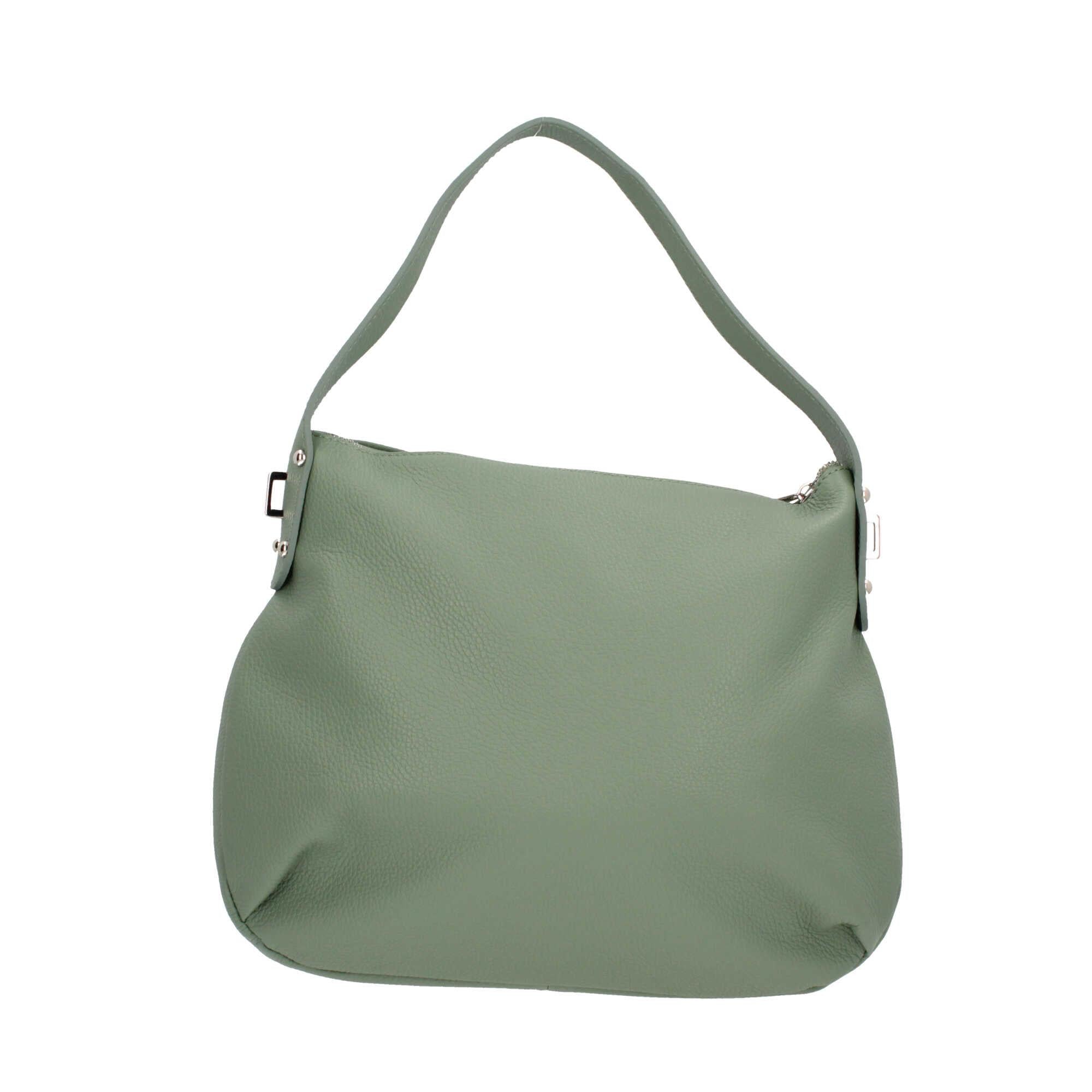 Borsa Shopping in vera pelle Made In Italy