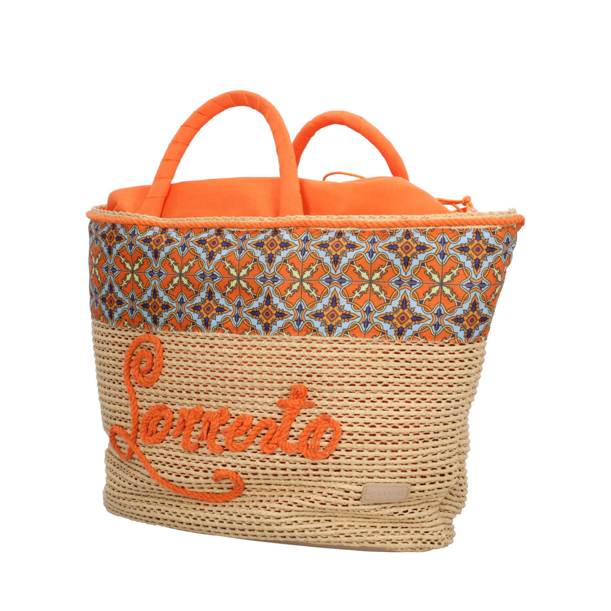 Shopping in paglia Kuve Geraldine