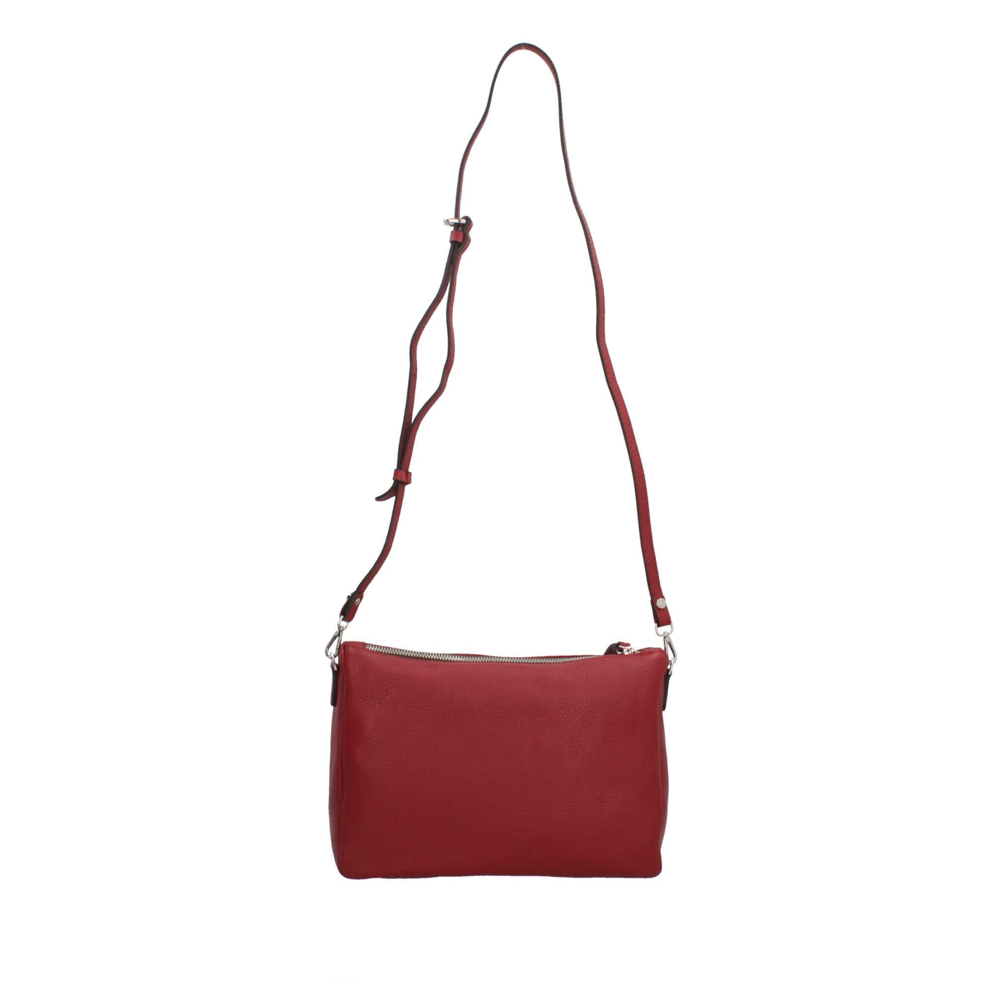 Gianni Chiarini Essential - Borsa a Tracolla Minimalista in Pelle Grana
