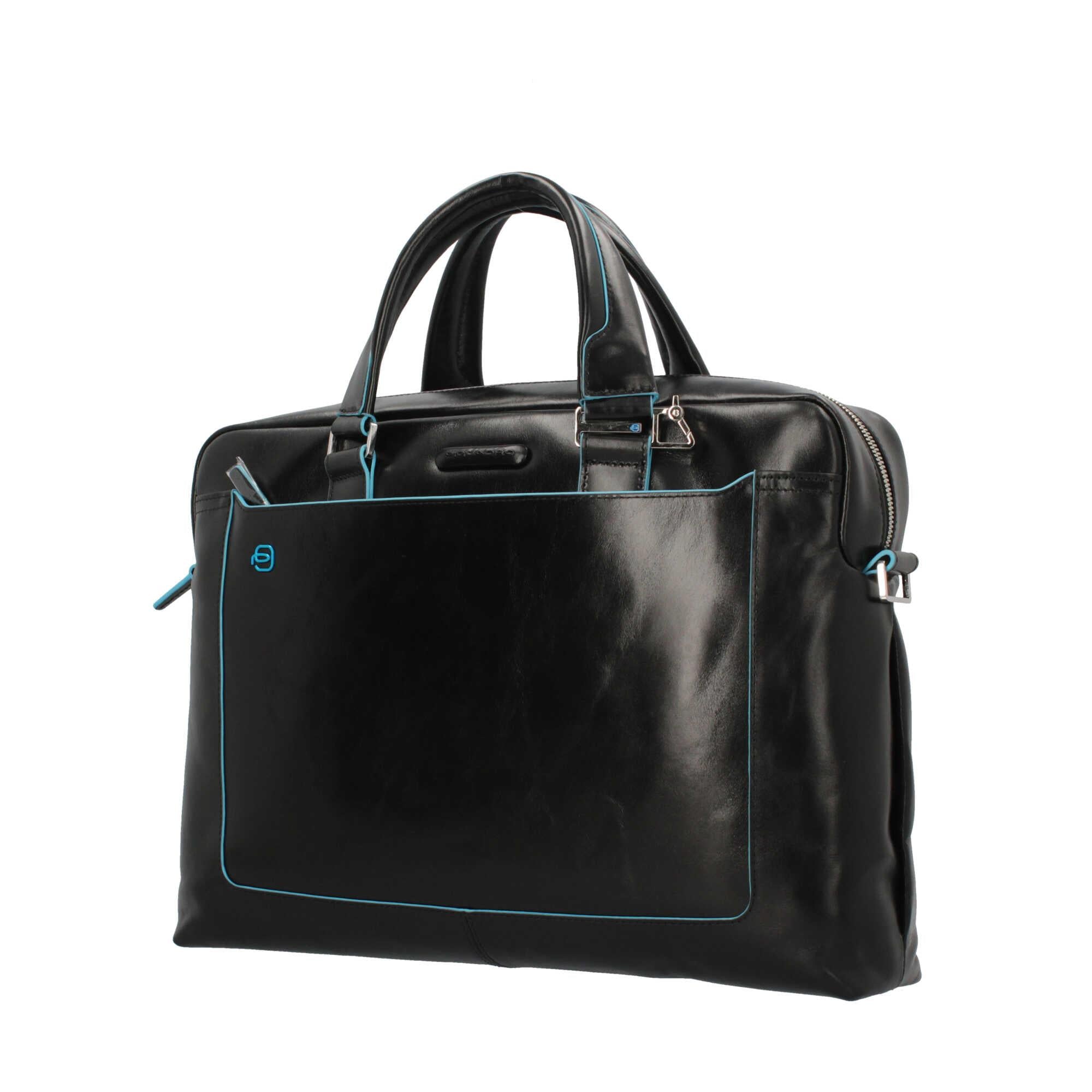 Cartella Piquadro per computer 14" e iPad®Pro 12,9" Blue Square