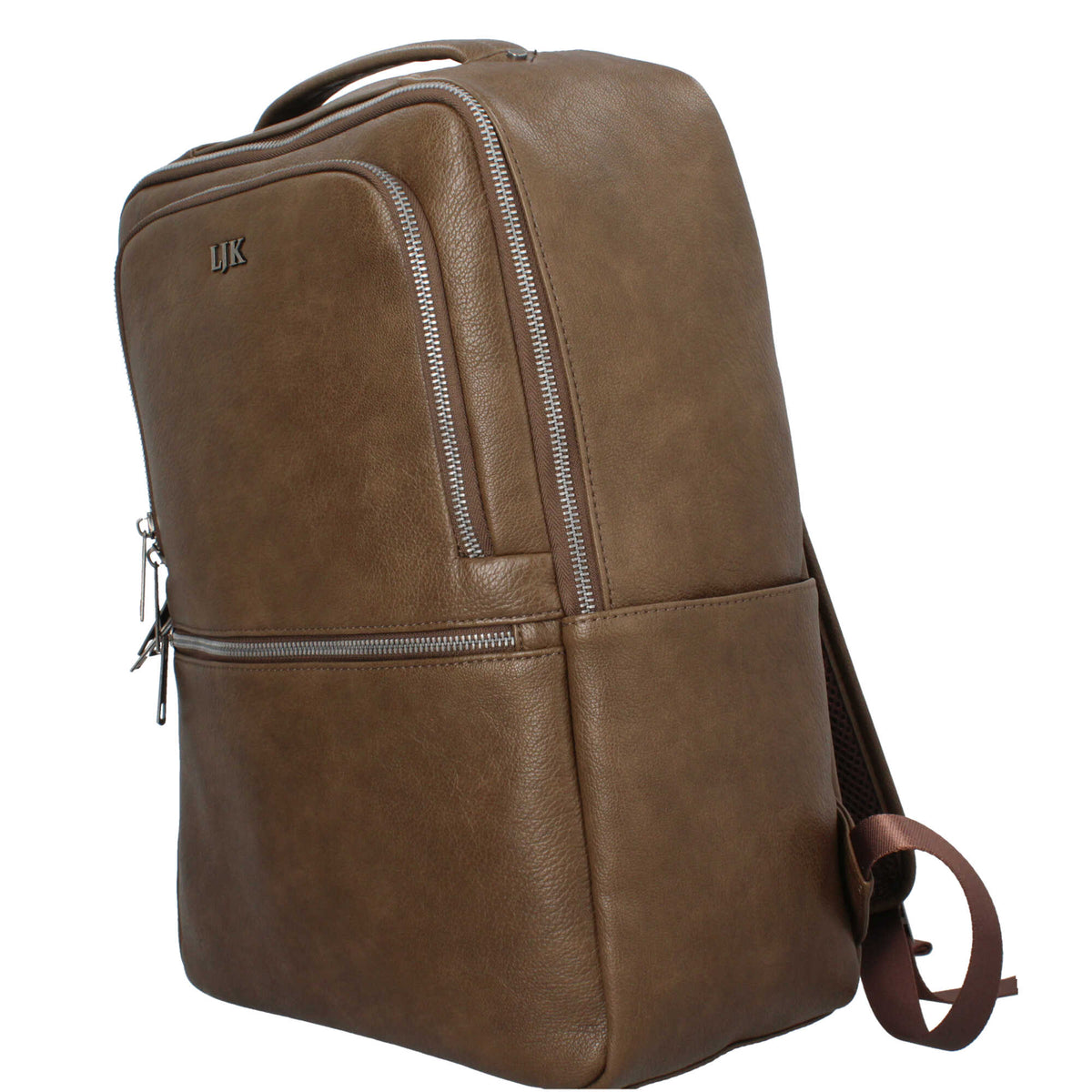 Lumberjack zaino elegante con logo frontale Marrone TU | Giò Fashion