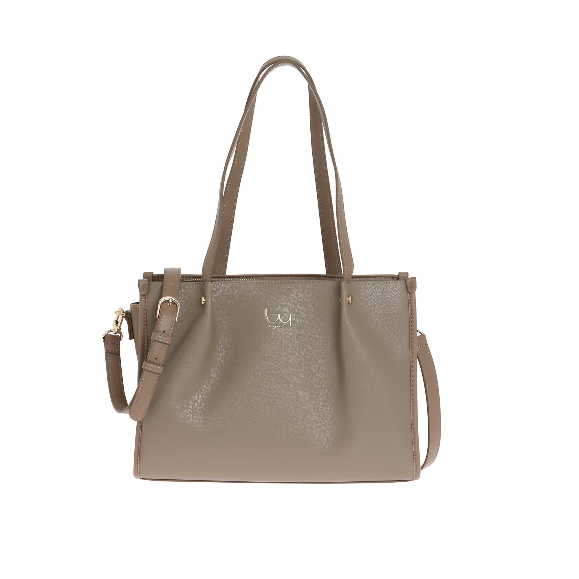 Borsa shopper By Byblos elegante in ecopelle Beige TU | Giò Fashion