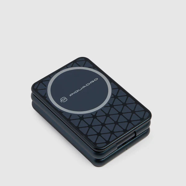 Caricatore wireless Piquadro 3 in 1 pieghevole con base foldable e adattatore 45W