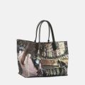 Ynot shopping bag con doppi manici