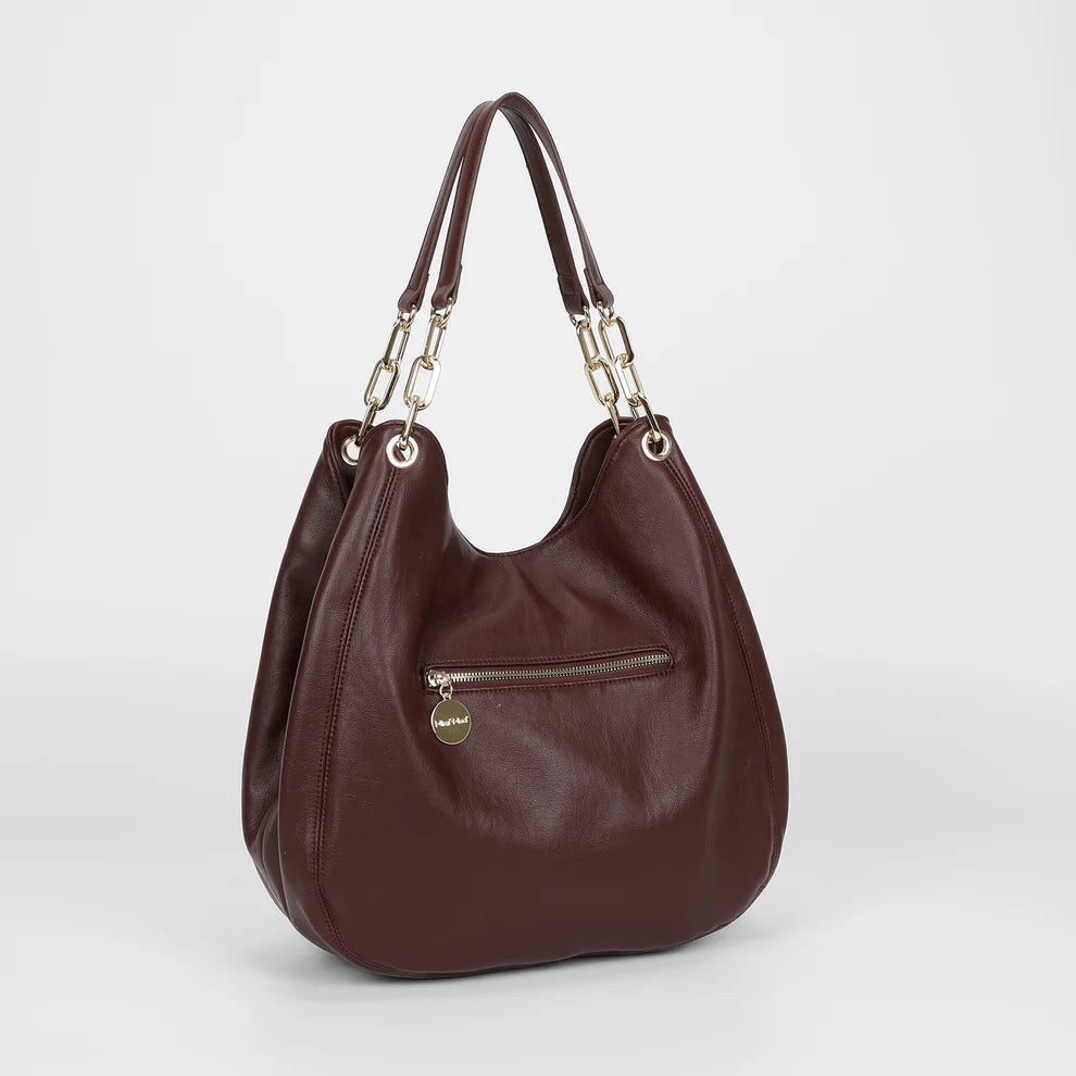 Borsa Mimi Mua a spalla con catena