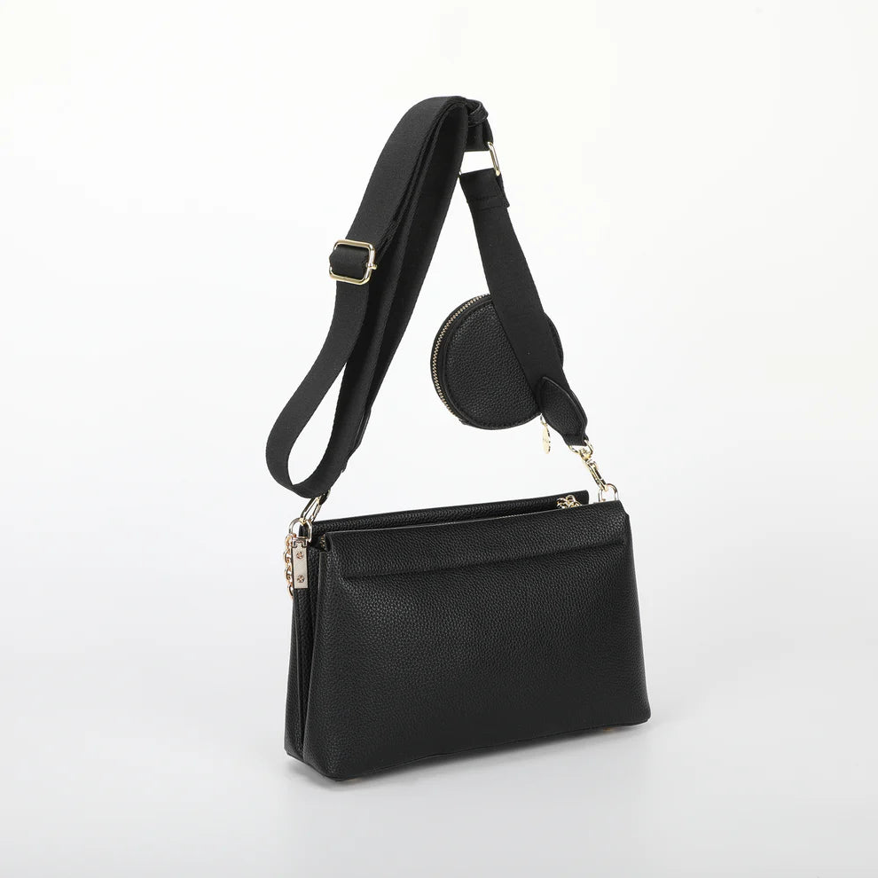 Borsa Mimi Mua a tracolla con pochette rotonda