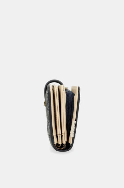 Portafoglio medio Anekke Contemporary con chiusura a clip