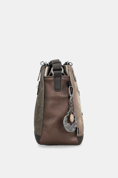 Borsa a tracolla Anekke con grafica Dreams e dettagli originali