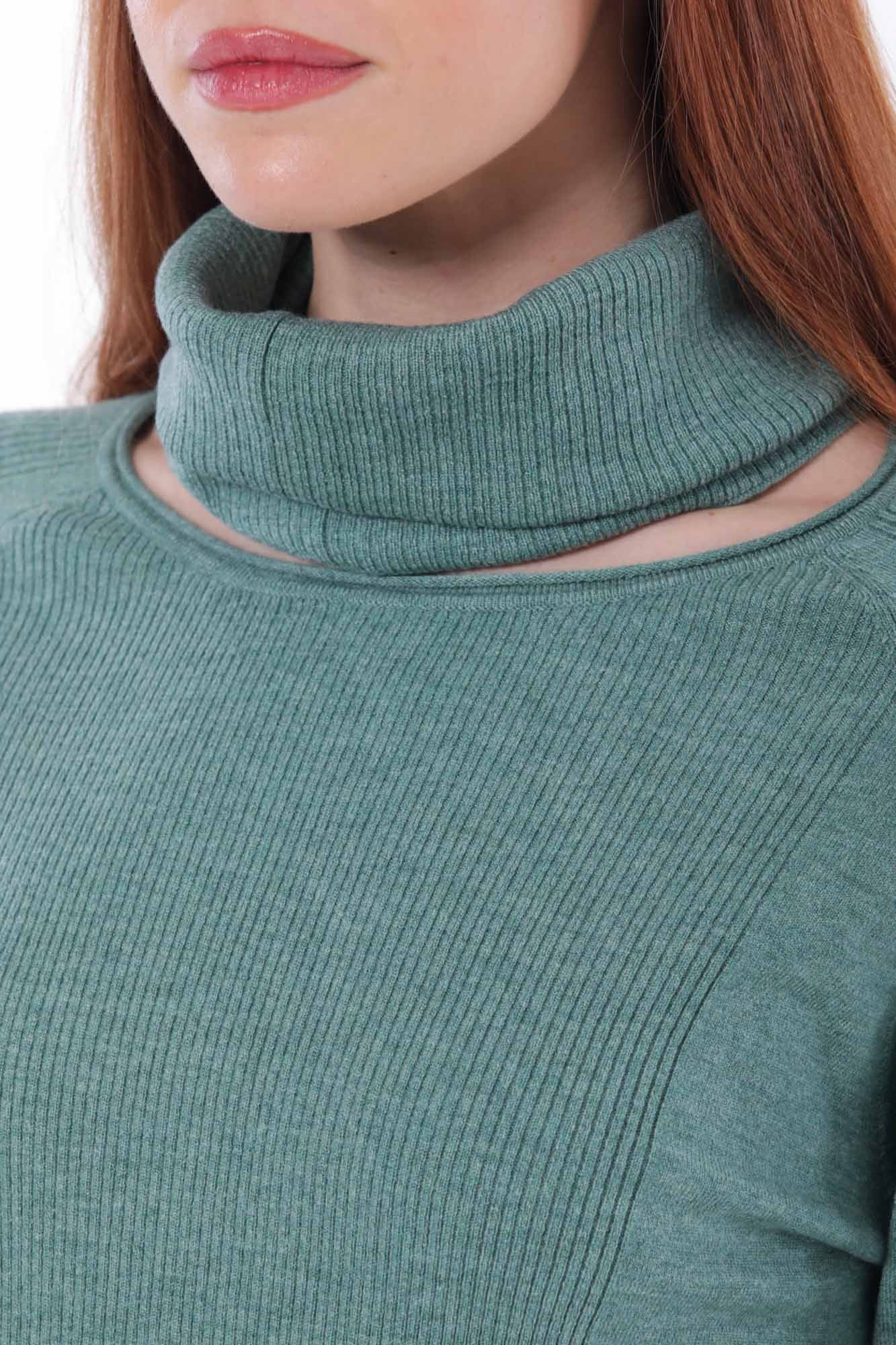 Maglia a collo alto Mimi Mua dal design minimal