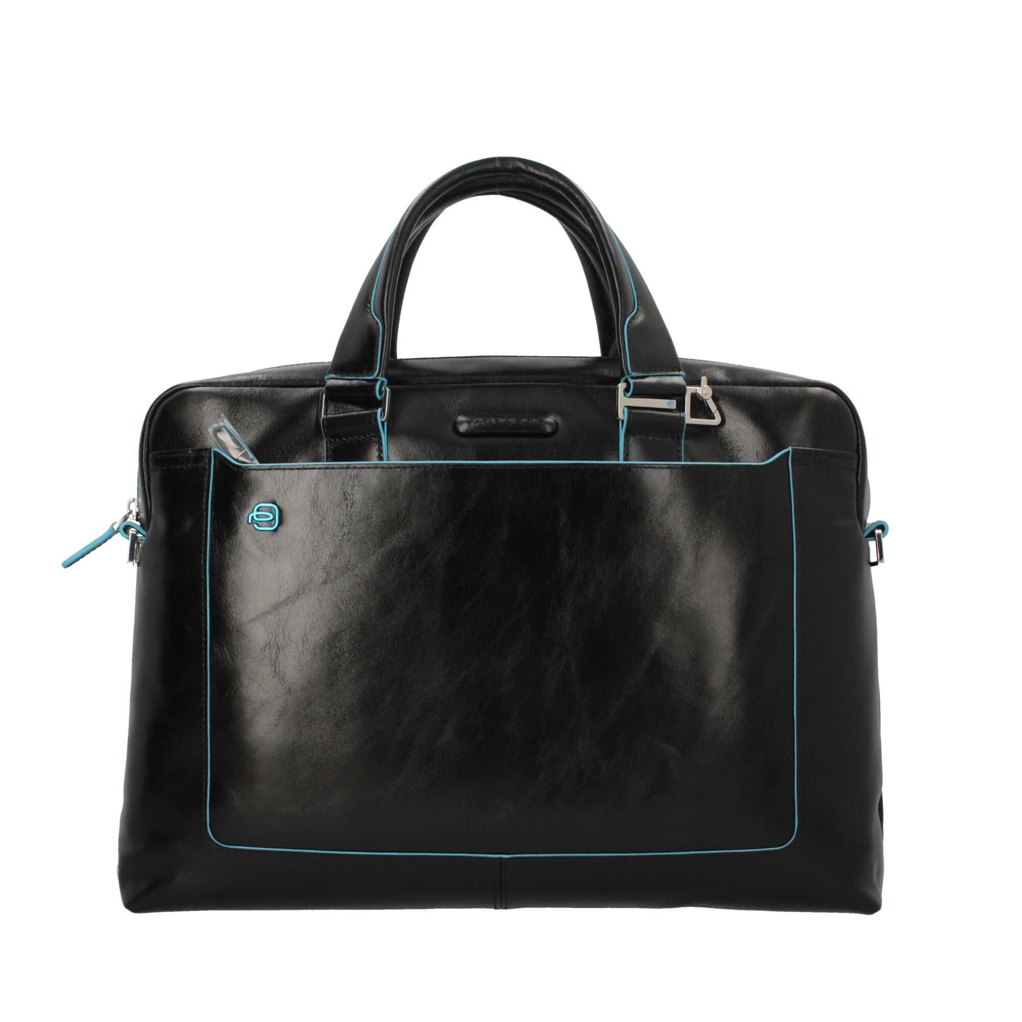 Cartella Piquadro per computer 14" e iPad®Pro 12,9" Blue Square