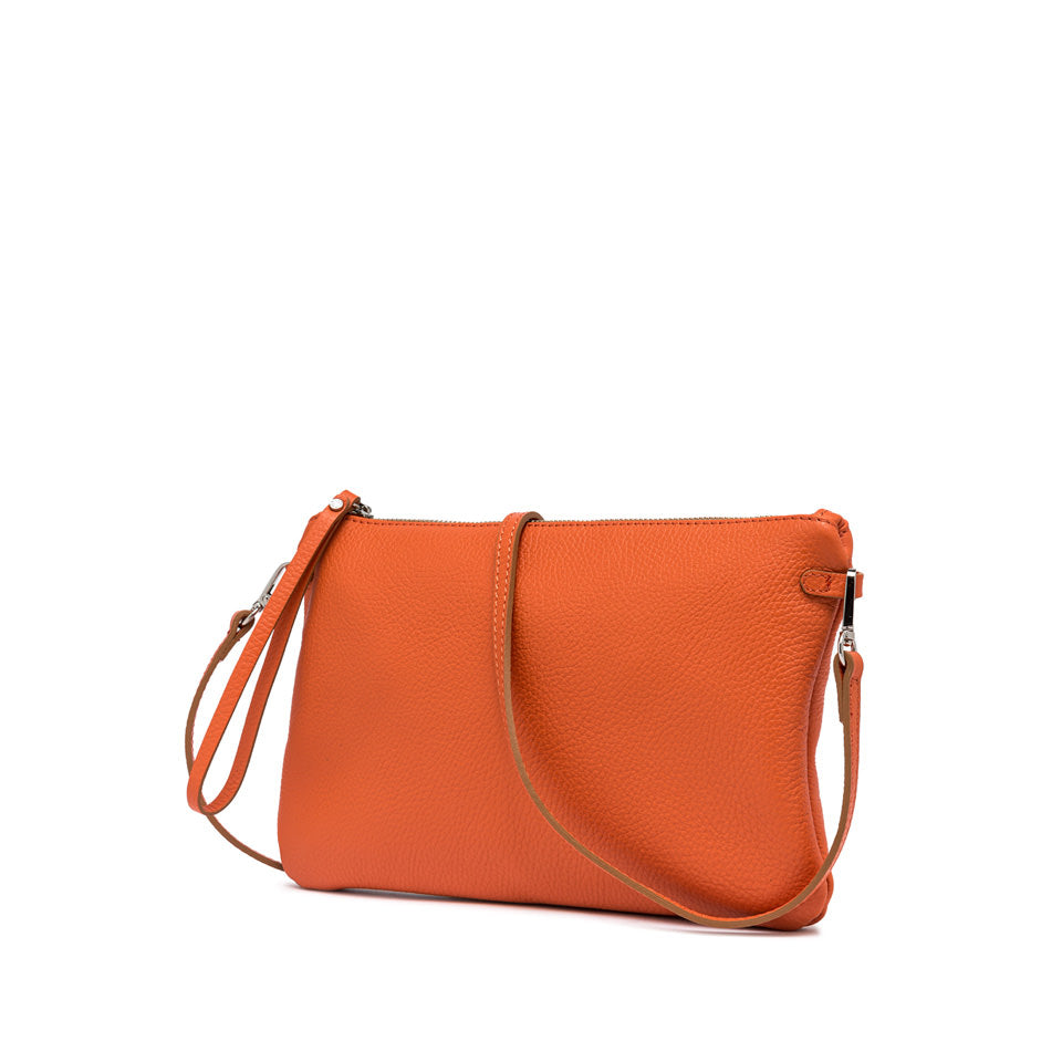 Borsa a tracolla Gianni Chiarini in pelle liscia con linea essenziale