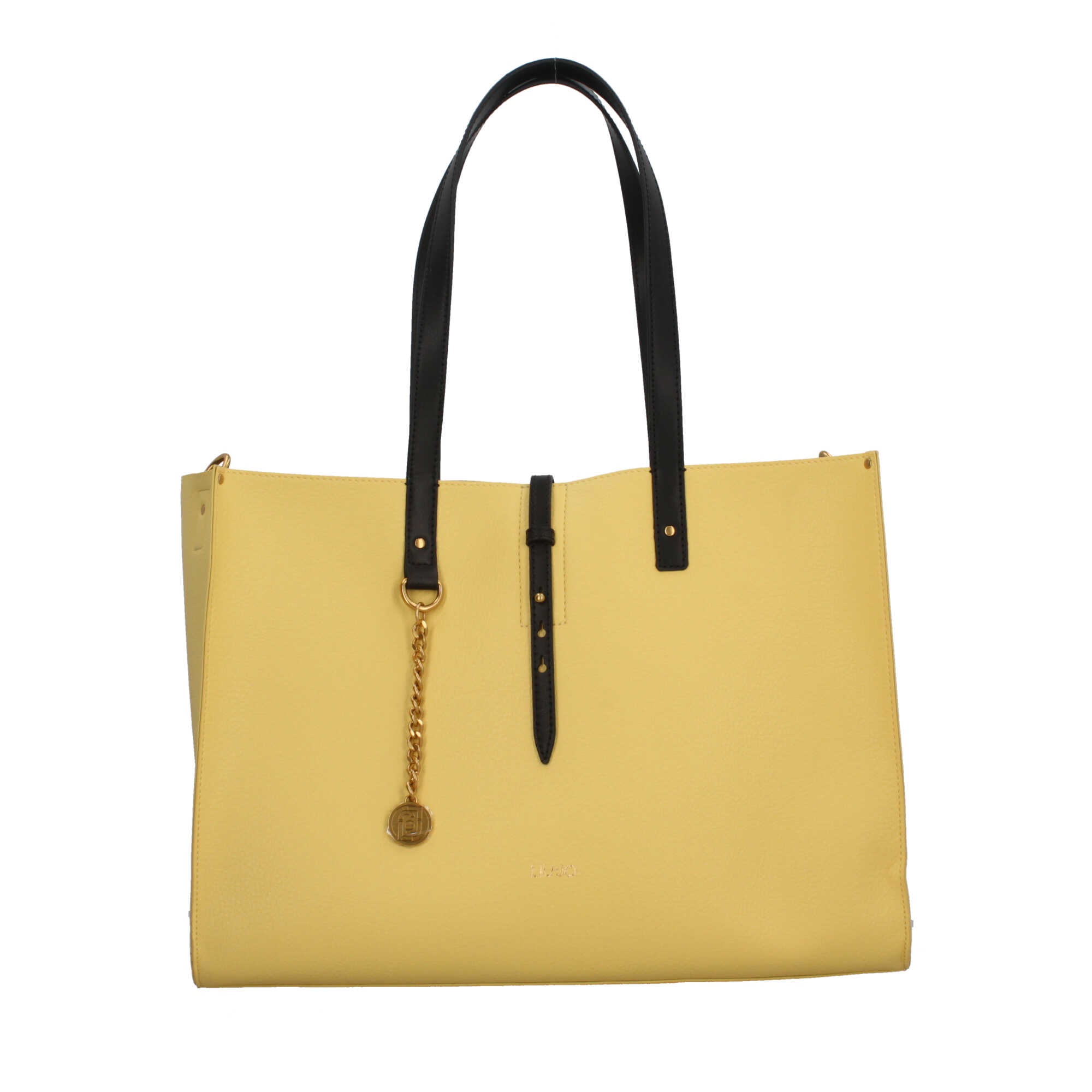 Borsa Shopper Donna Liu Jo con Doppio Manico e Tracolla Removibile Giallo TU | Giò Fashion