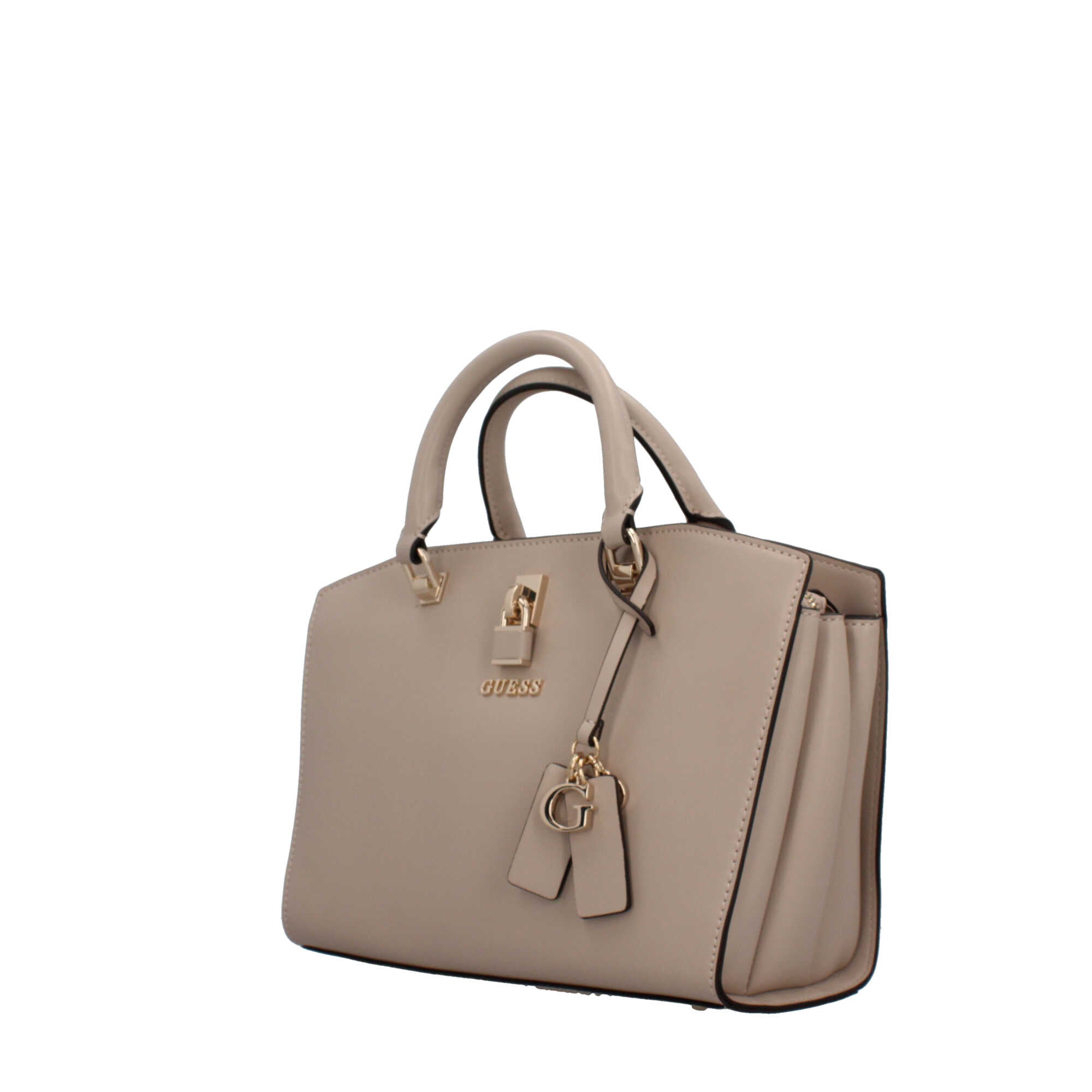 Borsa a mano con tracolla removibile Guess Beige TU | Giò Fashion