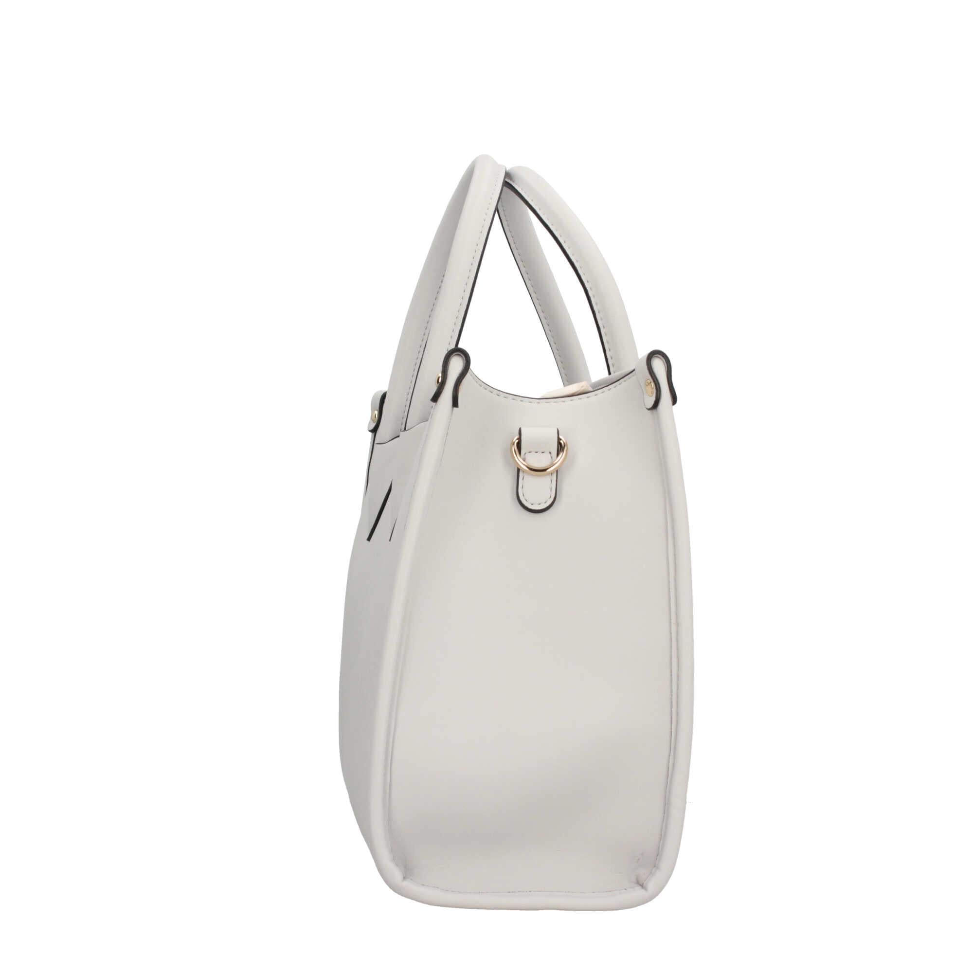 Borsa Shopping Valentino con Tracolla Staccabile e Maxi Logo in Gomma
