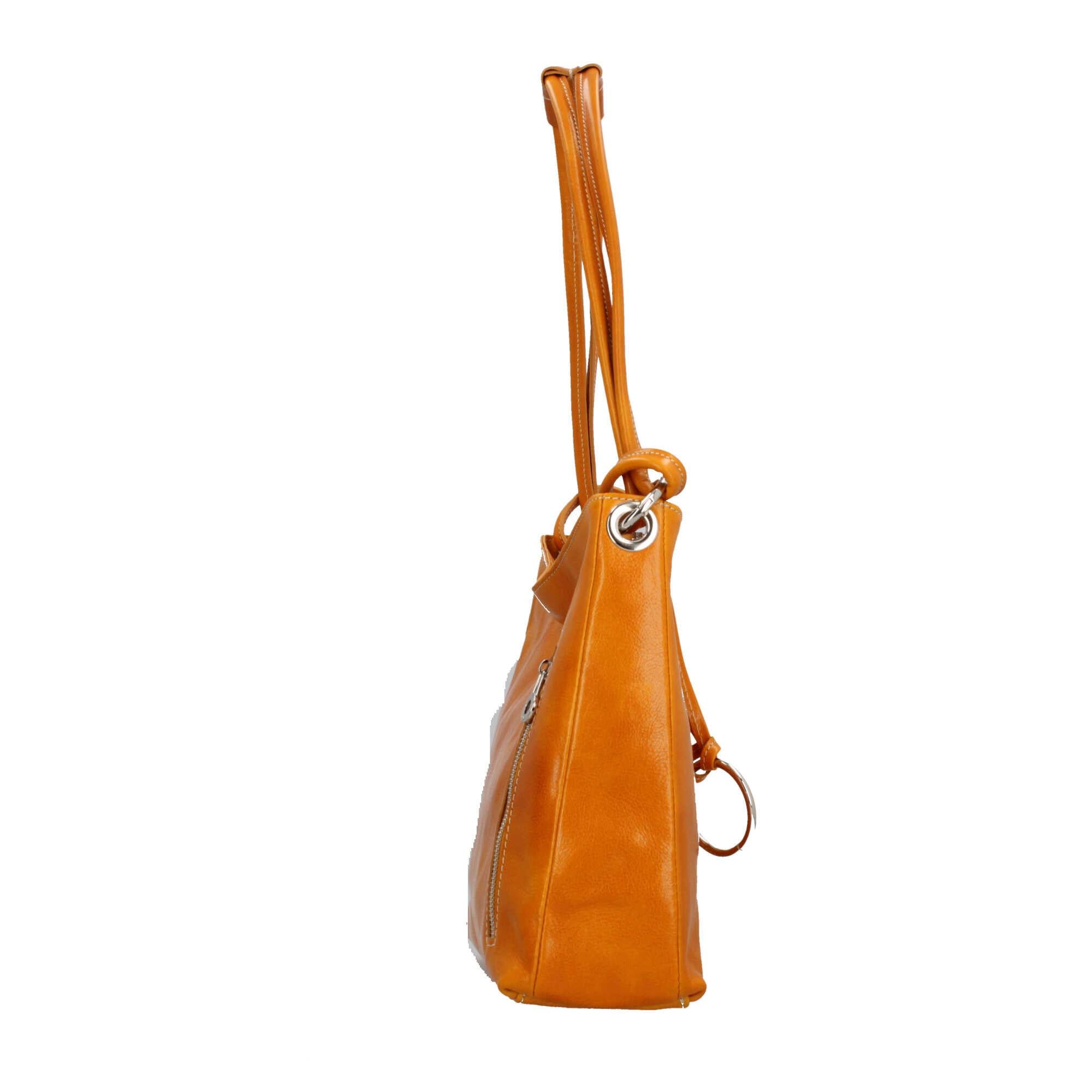 Borsa a spalla in vera pelle