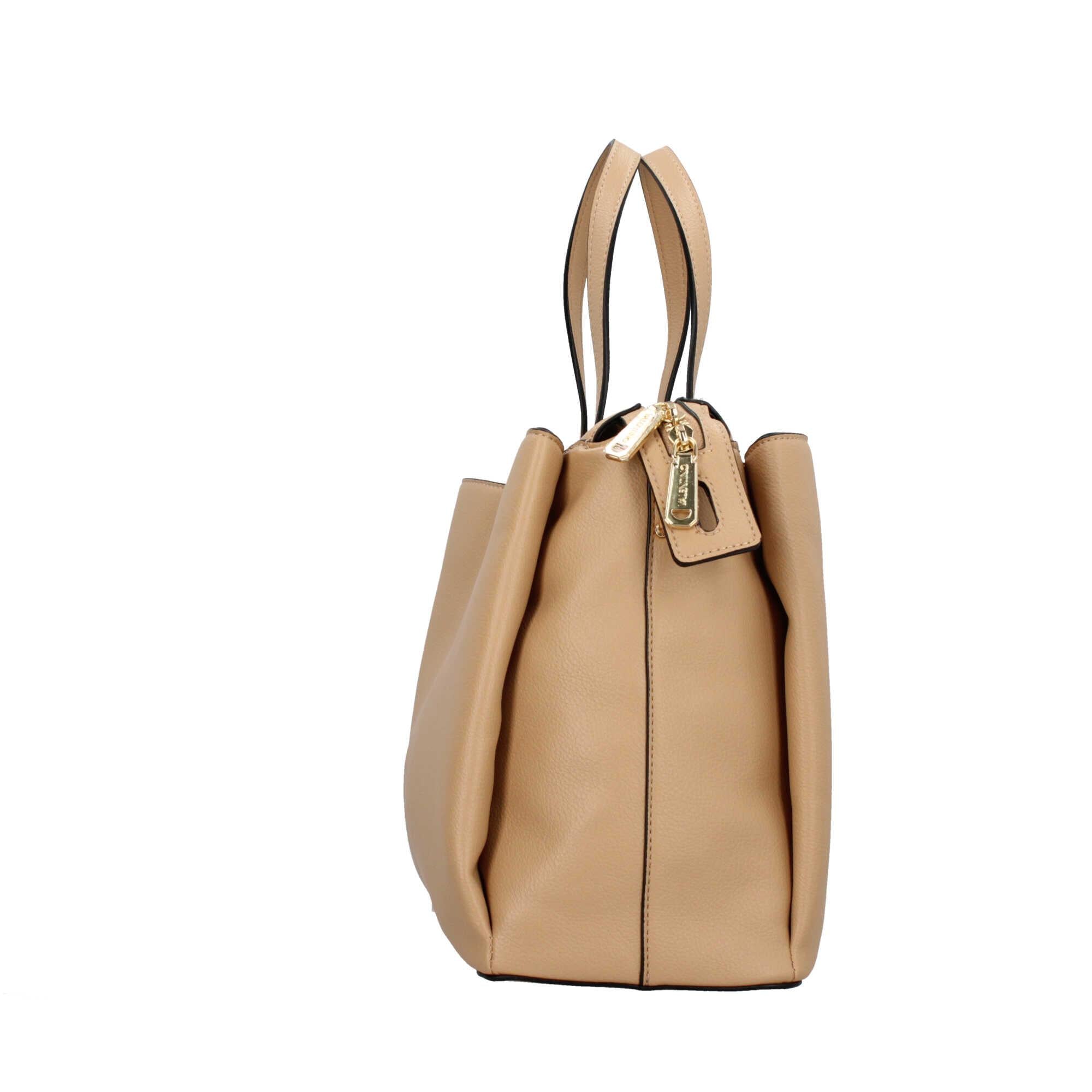 Borsa a mano con chiusura zip Valentino