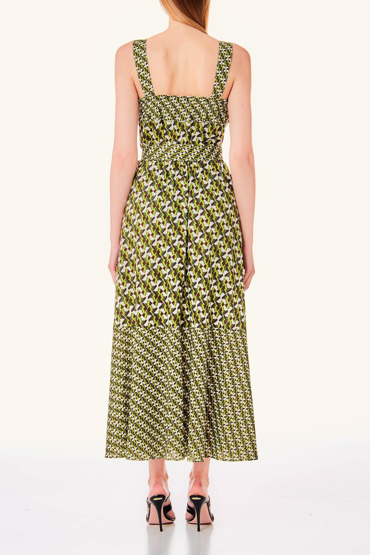 Vestito Midi Geometrico Liu Jo