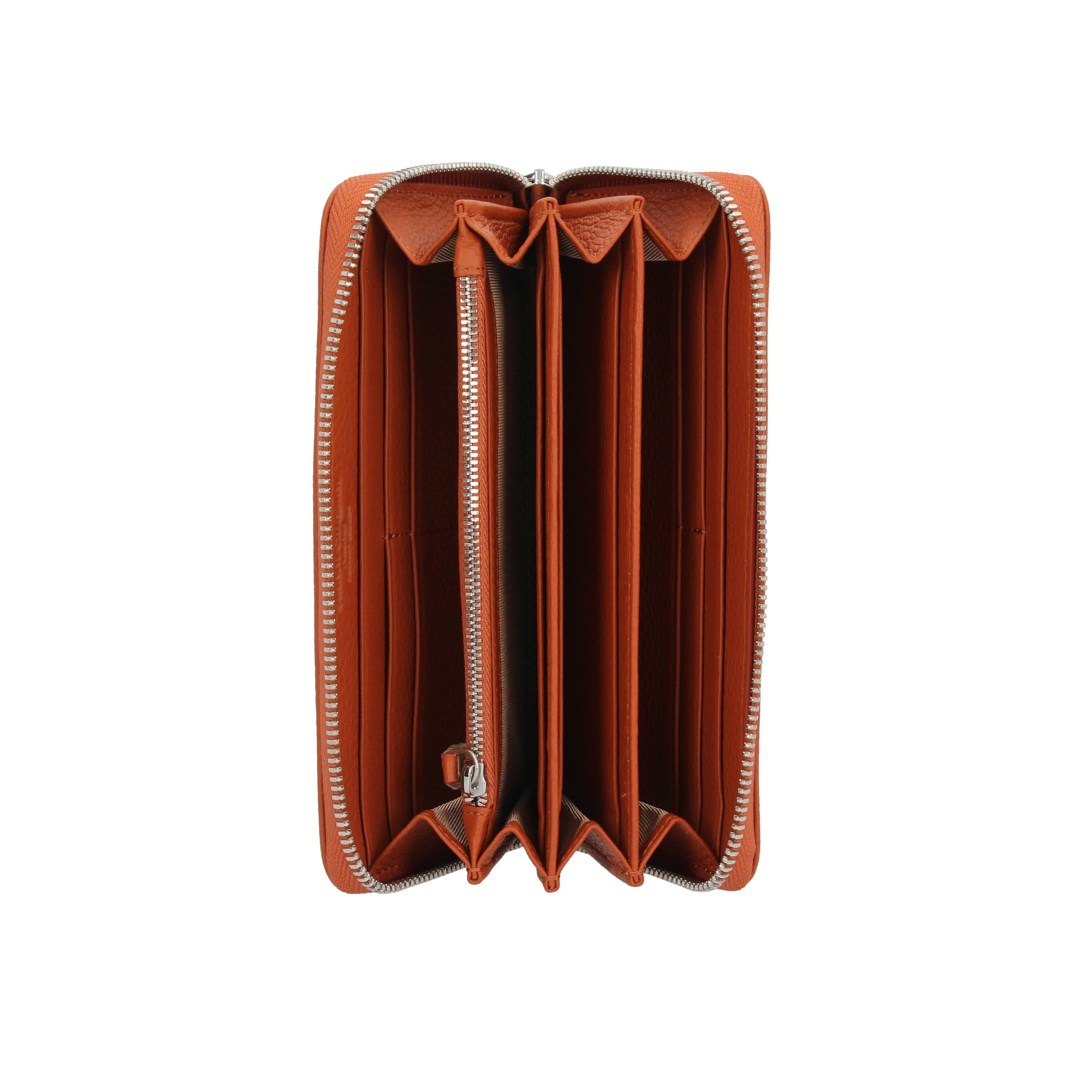 Portafoglio in vera pelle