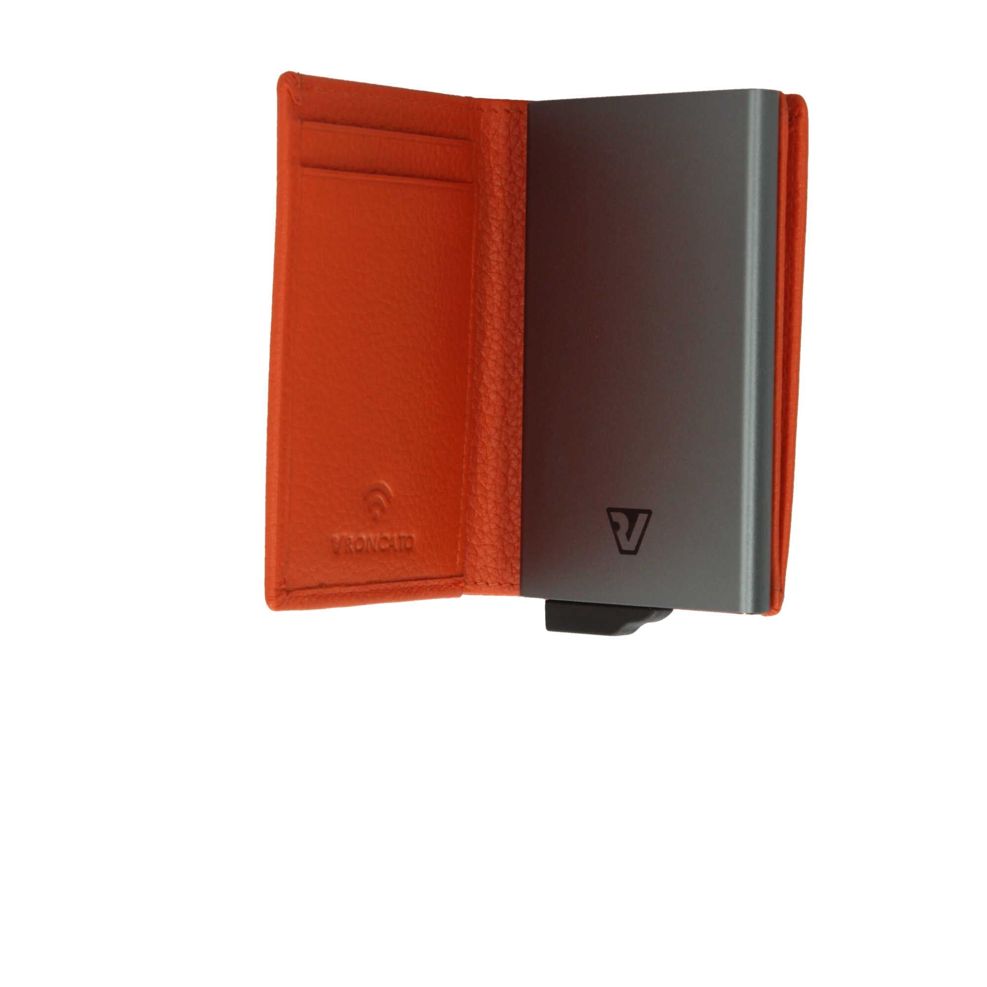 Portacarte di credito in pelle con RFID