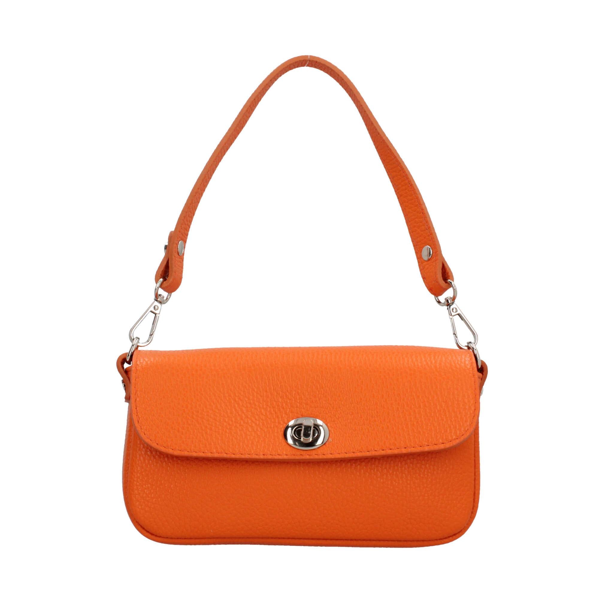 Borsa a spalla in vera pelle Made in Italy
