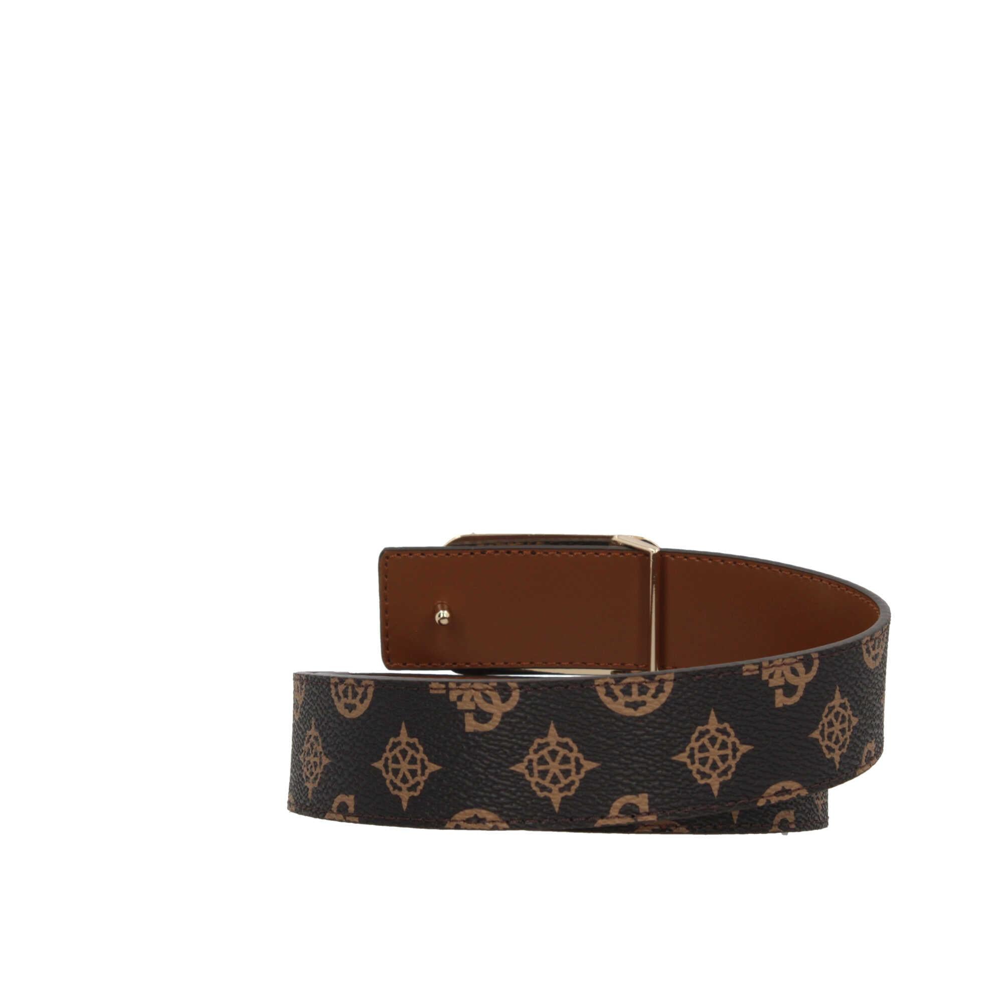 Cintura Guess Monogram con Fibbia Dorata